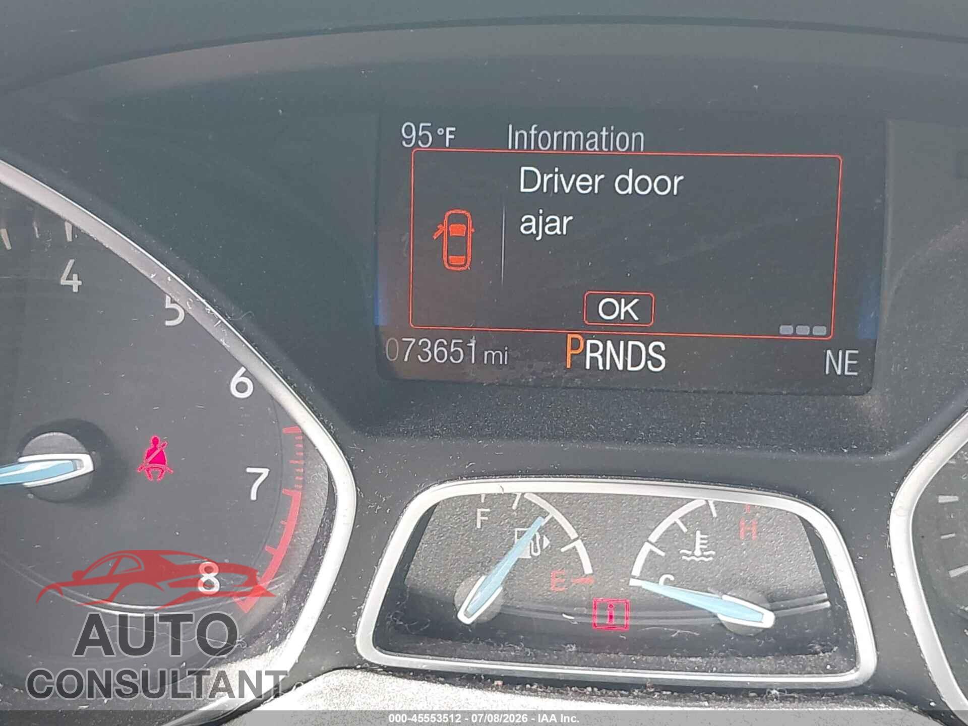 FORD FOCUS 2015 - 1FADP3F22FL384657