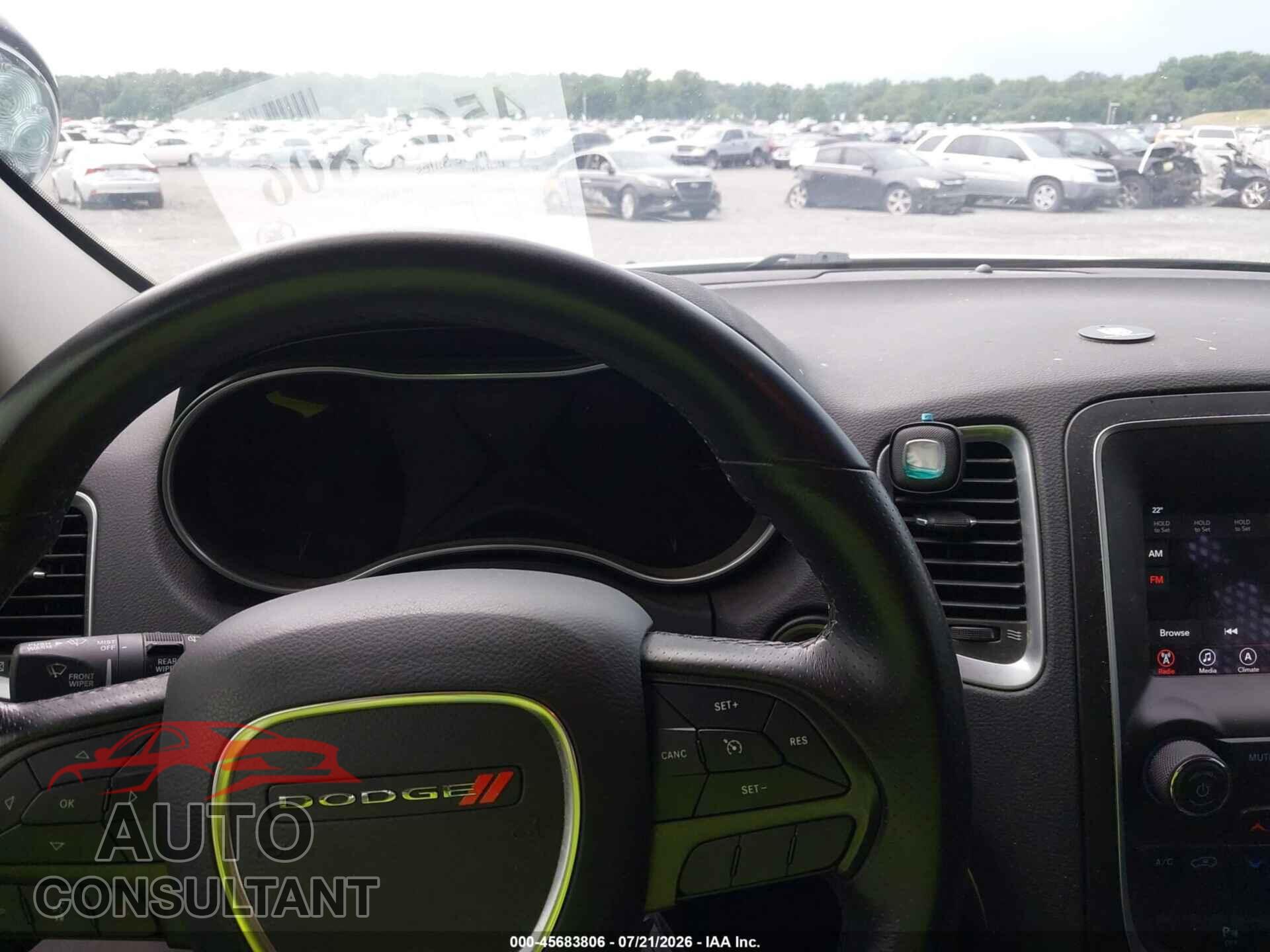 DODGE DURANGO 2020 - 1C4RDJFG3LC308286