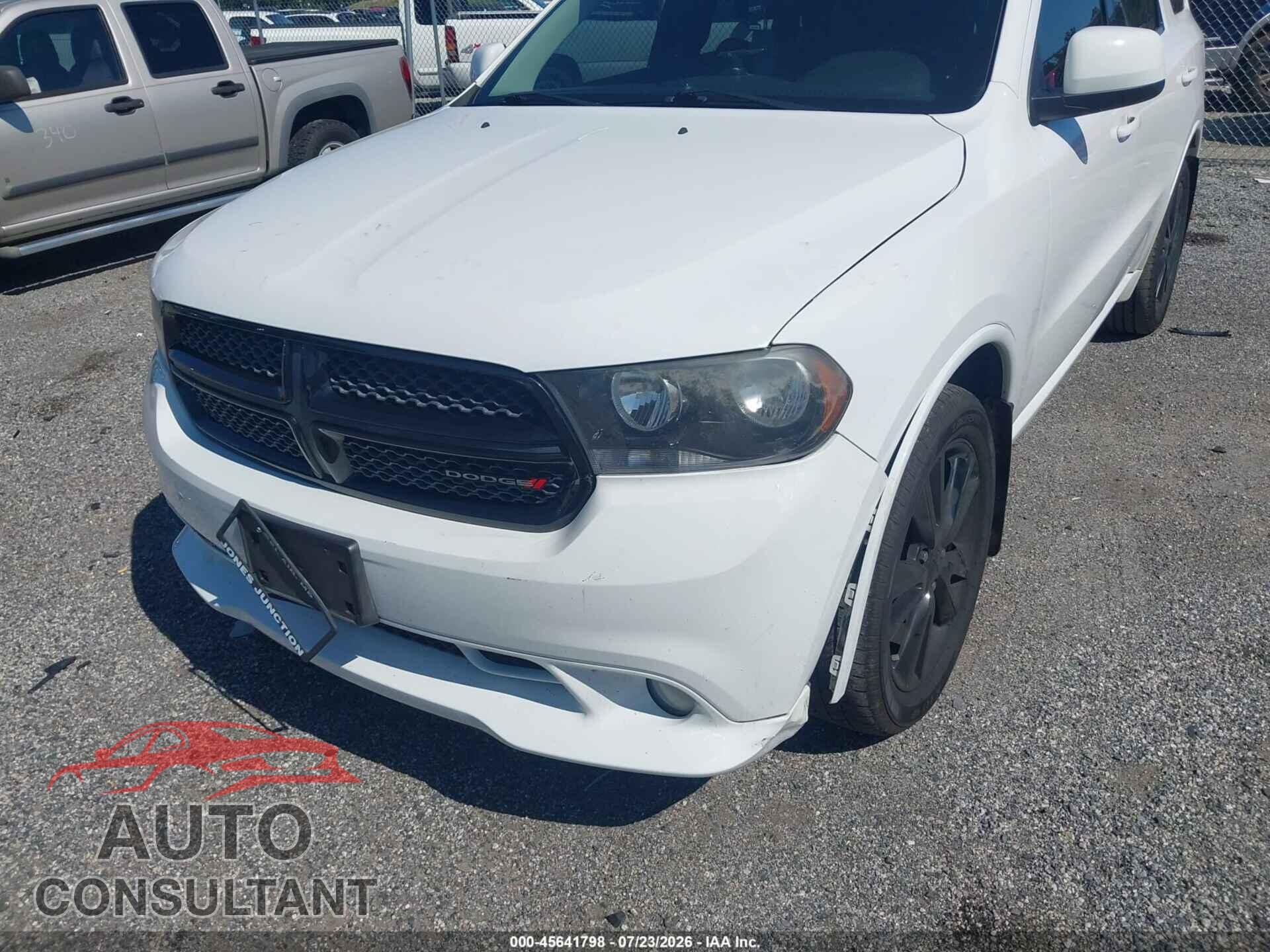 DODGE DURANGO 2013 - 1C4RDJAG7DC681601