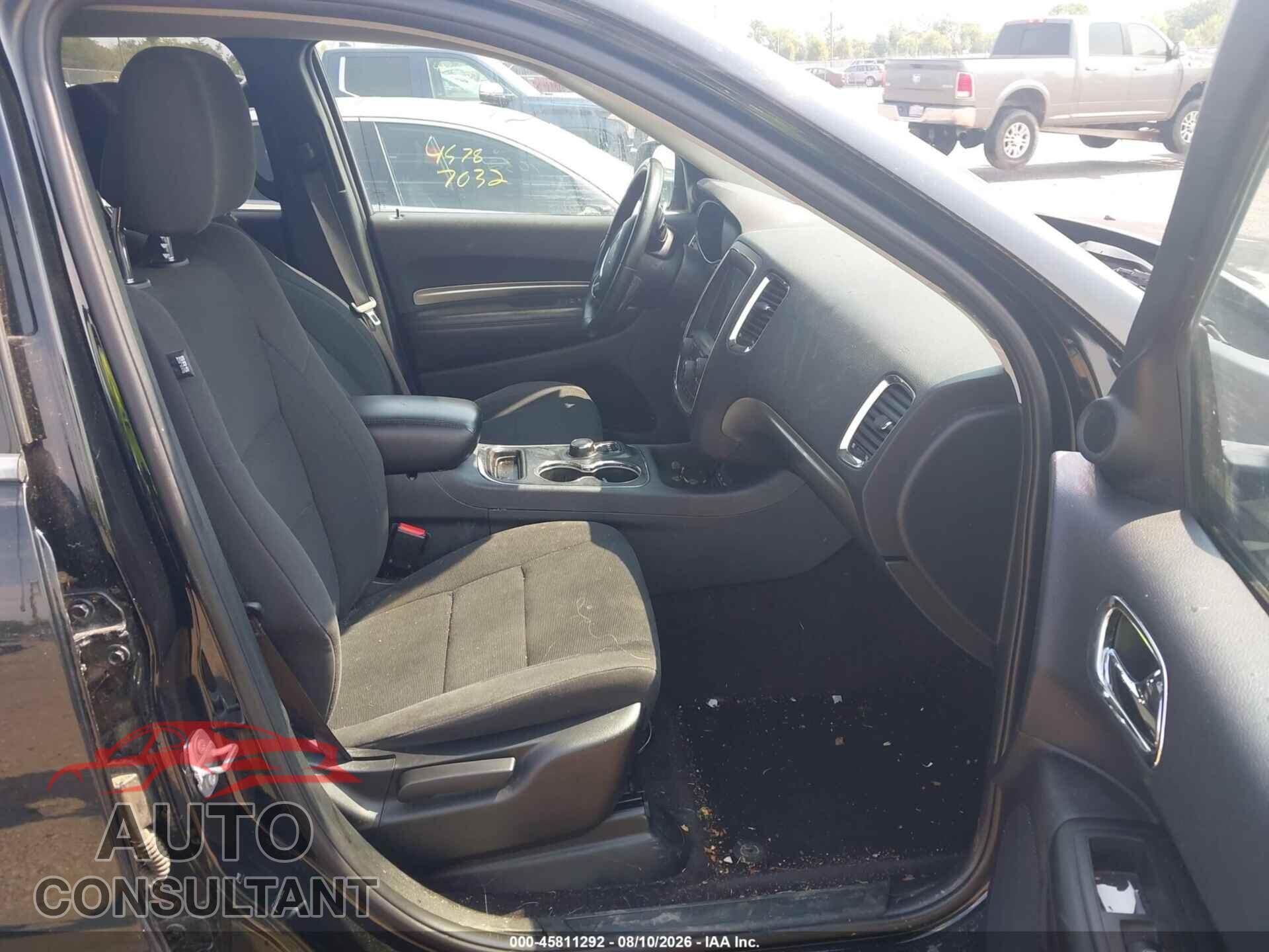 DODGE DURANGO 2017 - 1C4RDJAG9HC681184