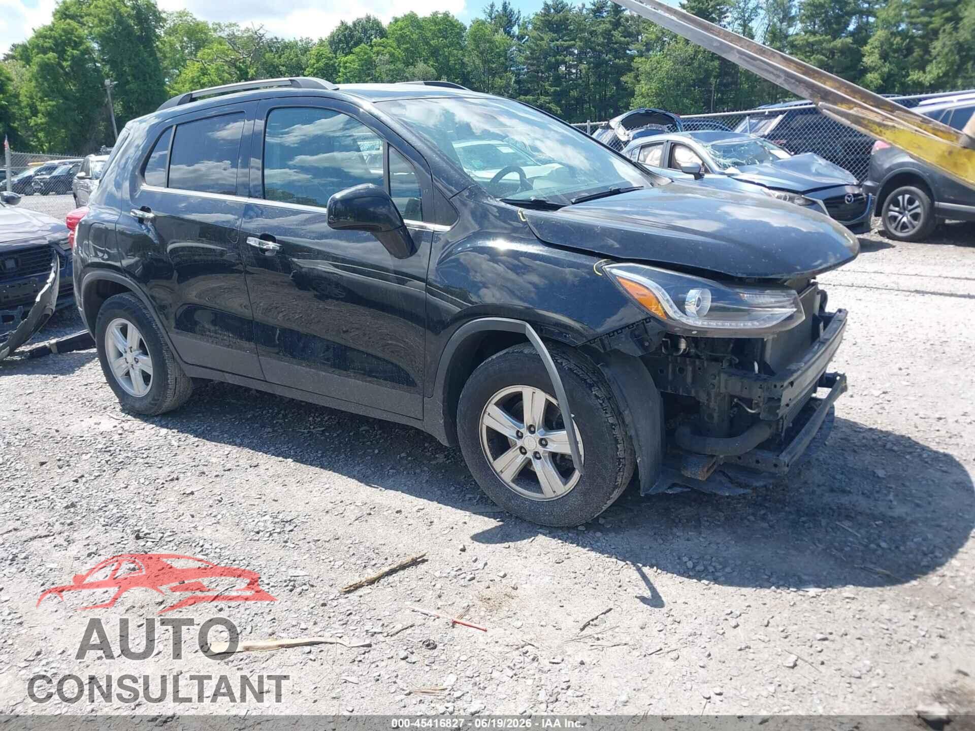 CHEVROLET TRAX 2019 - 3GNCJLSB3KL245740