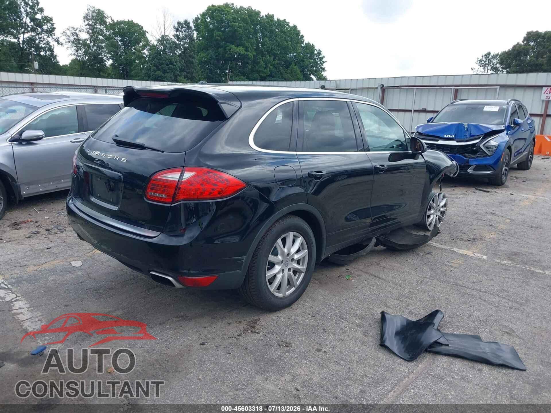 PORSCHE CAYENNE 2012 - WP1AA2A25CLA09680