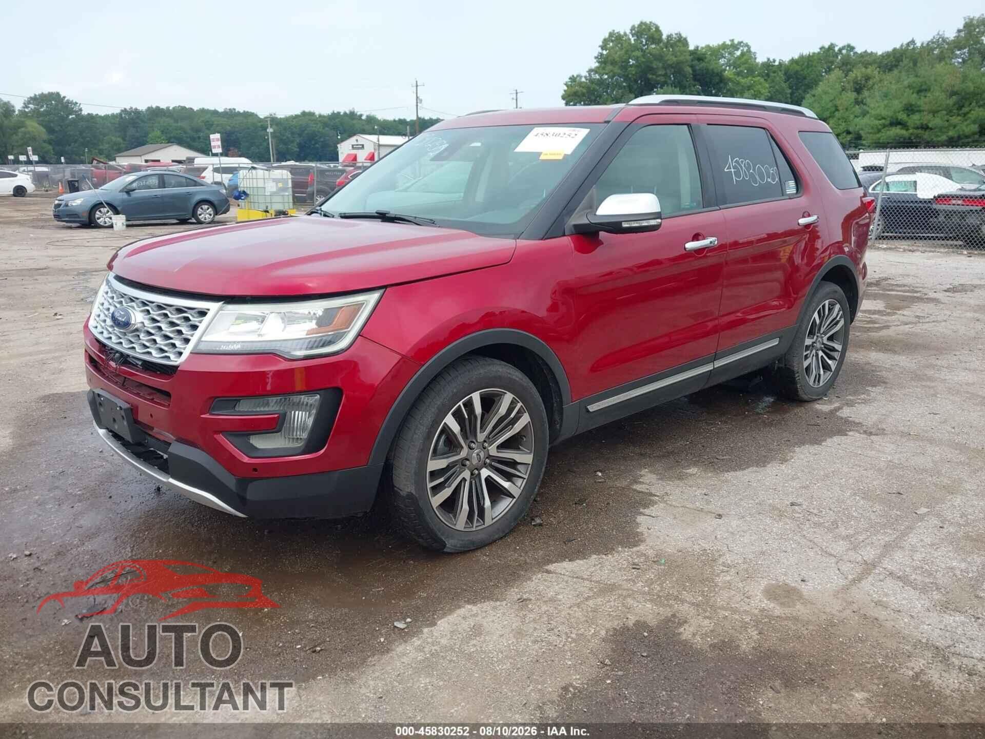 FORD EXPLORER 2016 - 1FM5K8HT2GGA55608