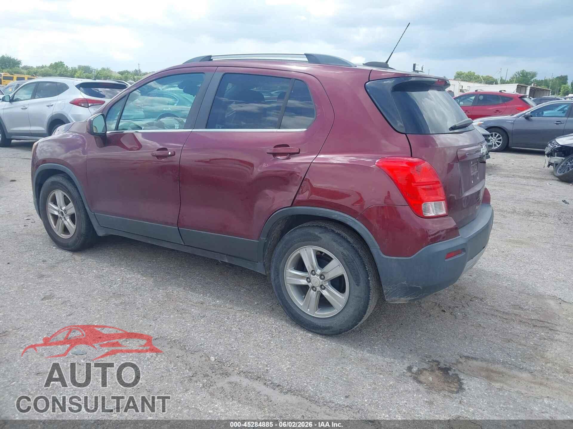 CHEVROLET TRAX 2016 - 3GNCJLSB1GL266741