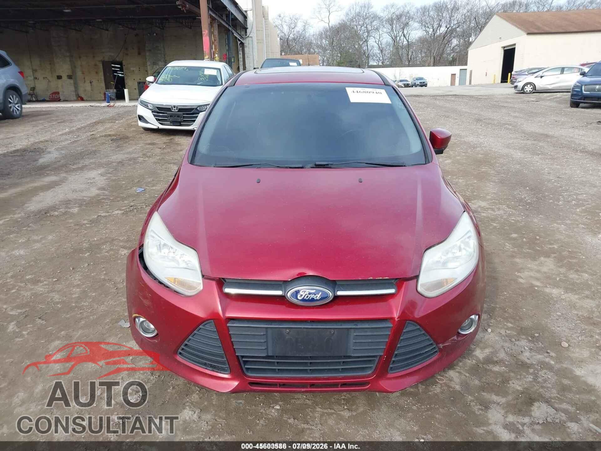 FORD FOCUS 2013 - 1FADP3F2XDL249794