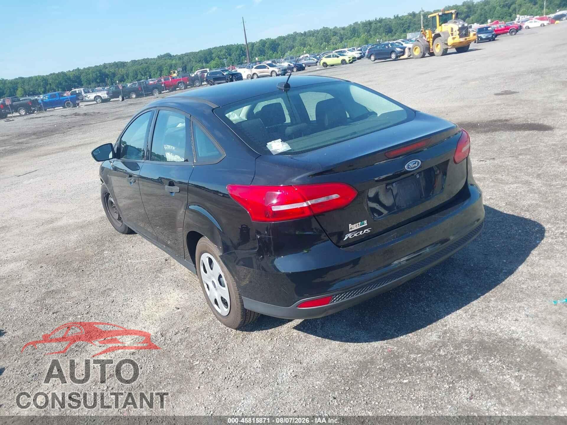 FORD FOCUS 2017 - 1FADP3E25HL306491