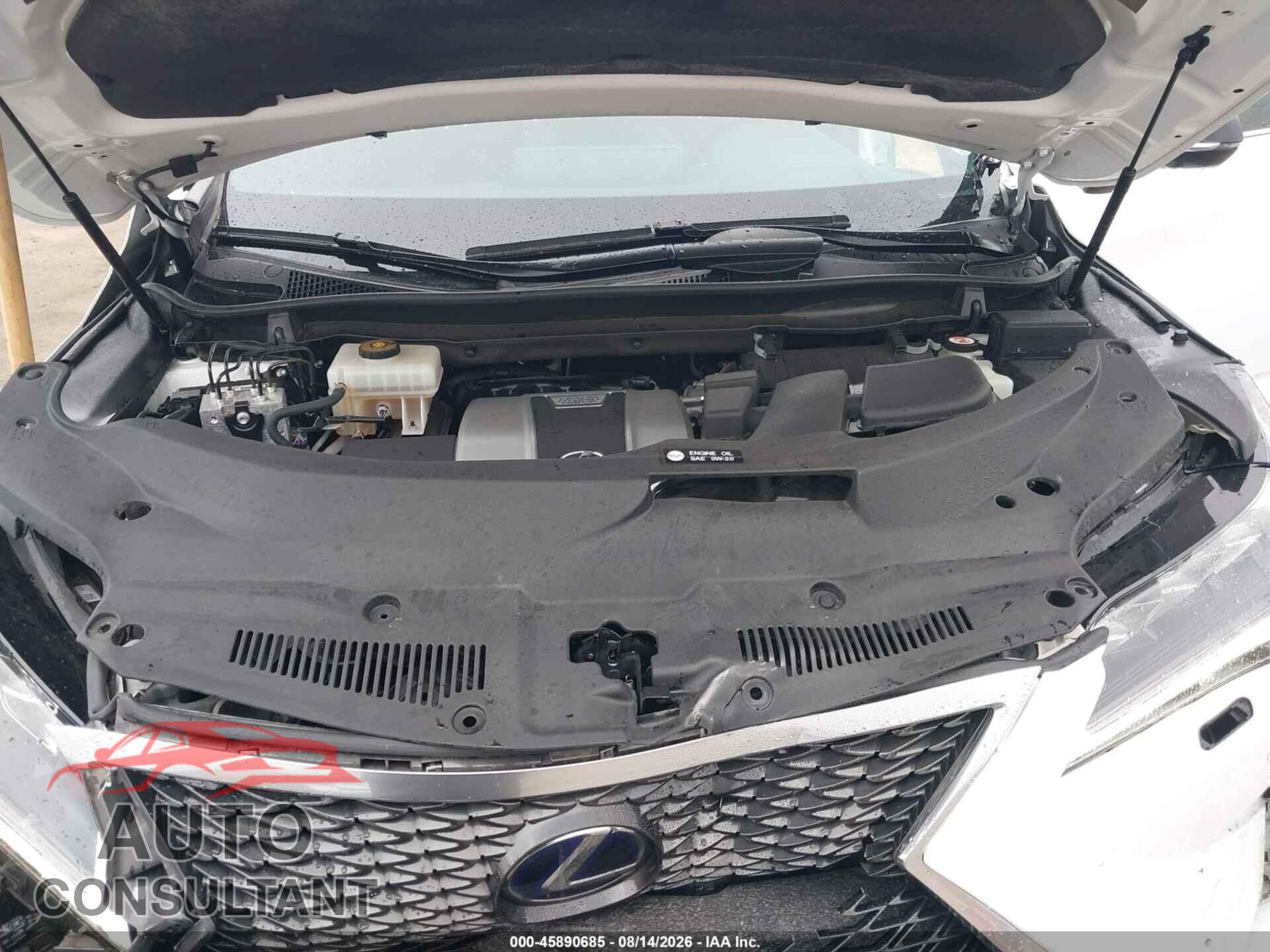 LEXUS RX 450H 2019 - 2T2BGMCA3KC030906