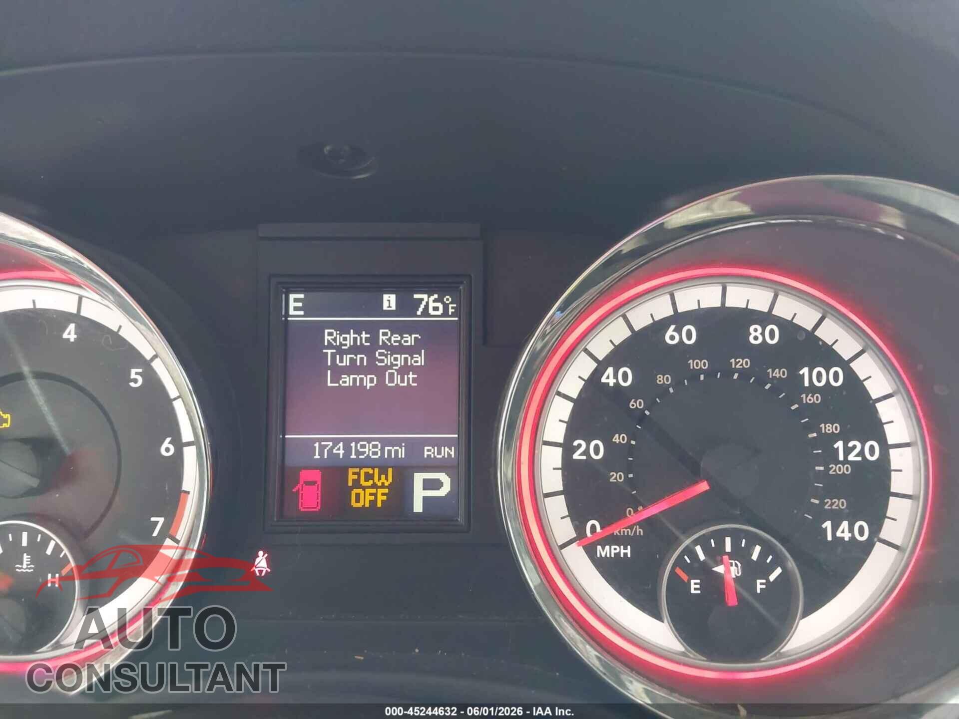DODGE DURANGO 2013 - 1C4RDJEG5DC557059