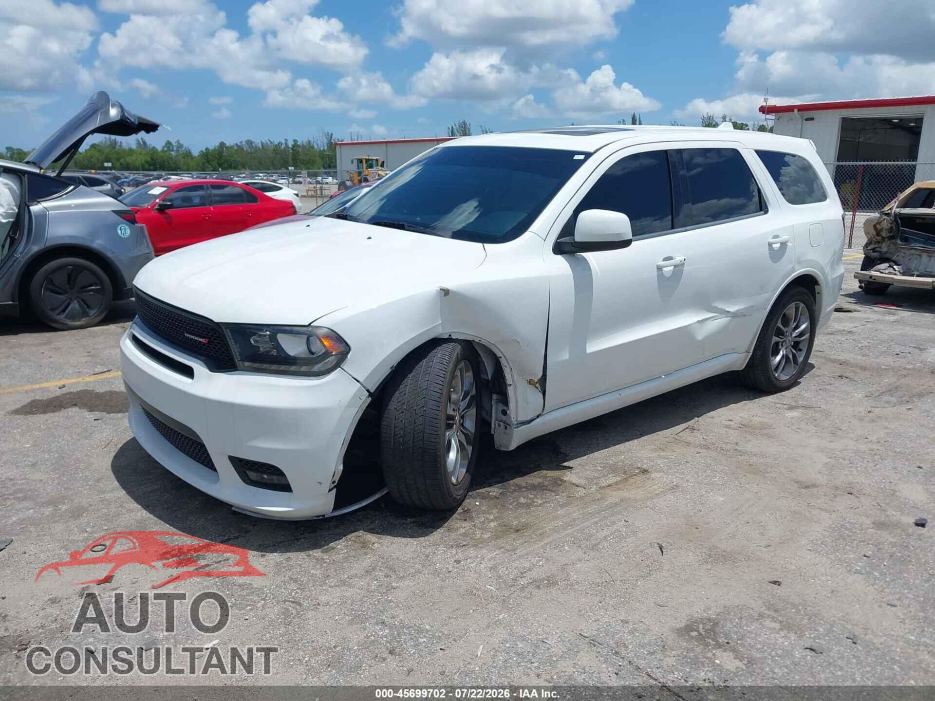 DODGE DURANGO 2019 - 1C4RDHDG1KC827010