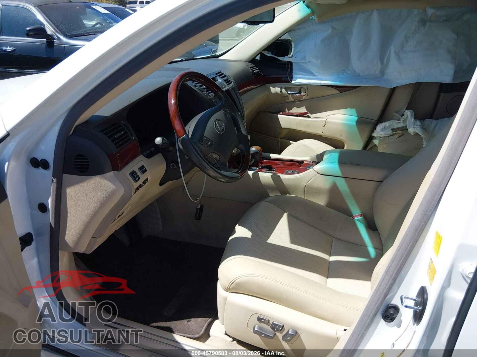 LEXUS LS 460 2010 - JTHBL5EF7A5101355