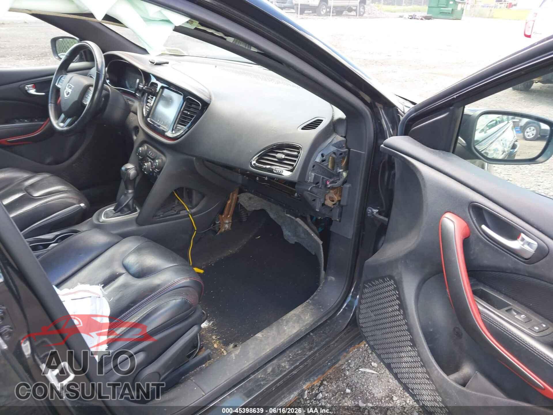 DODGE DART 2013 - 1C3CDFCB7DD325359