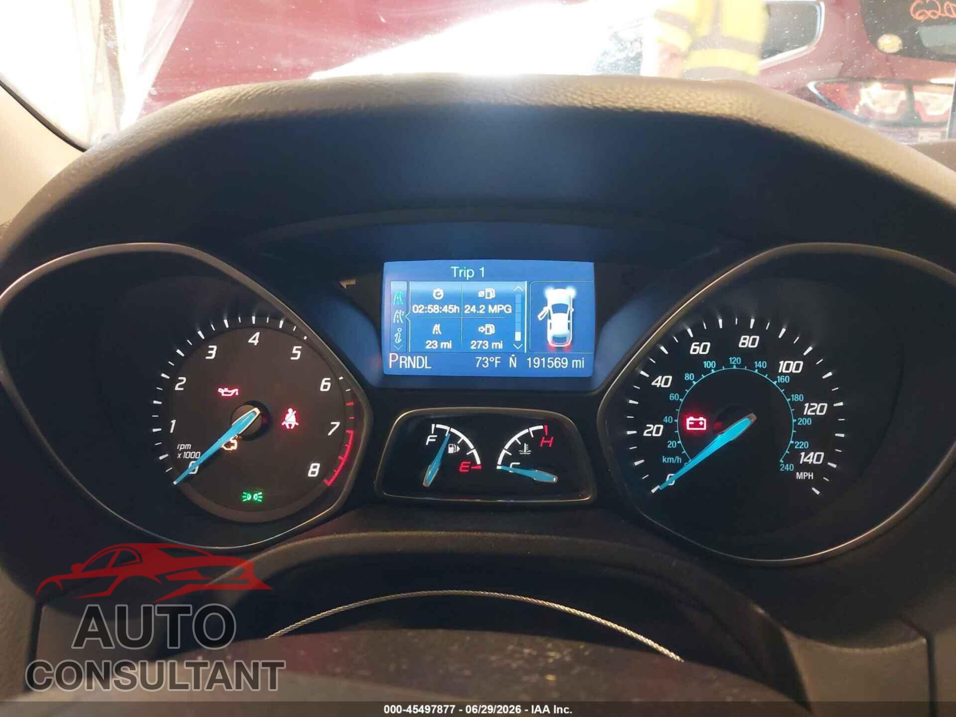 FORD FOCUS 2014 - 1FADP3F25EL107760