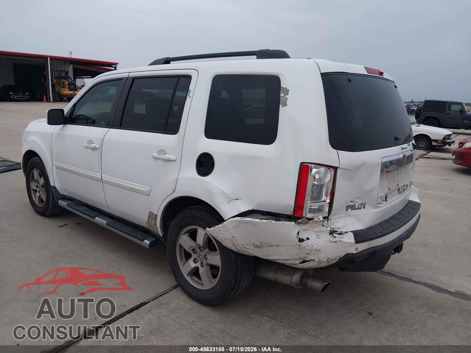 HONDA PILOT 2011 - 5FNYF3H69BB046300