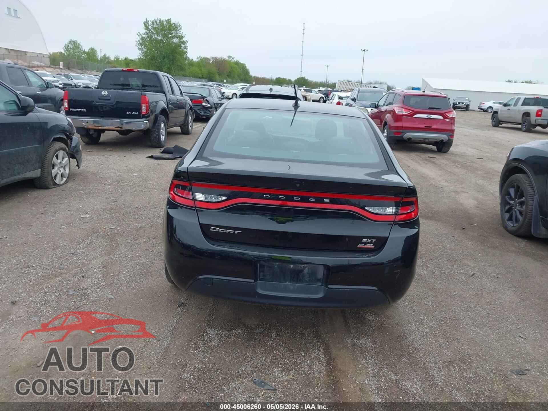 DODGE DART 2014 - 1C3CDFBB5ED894777