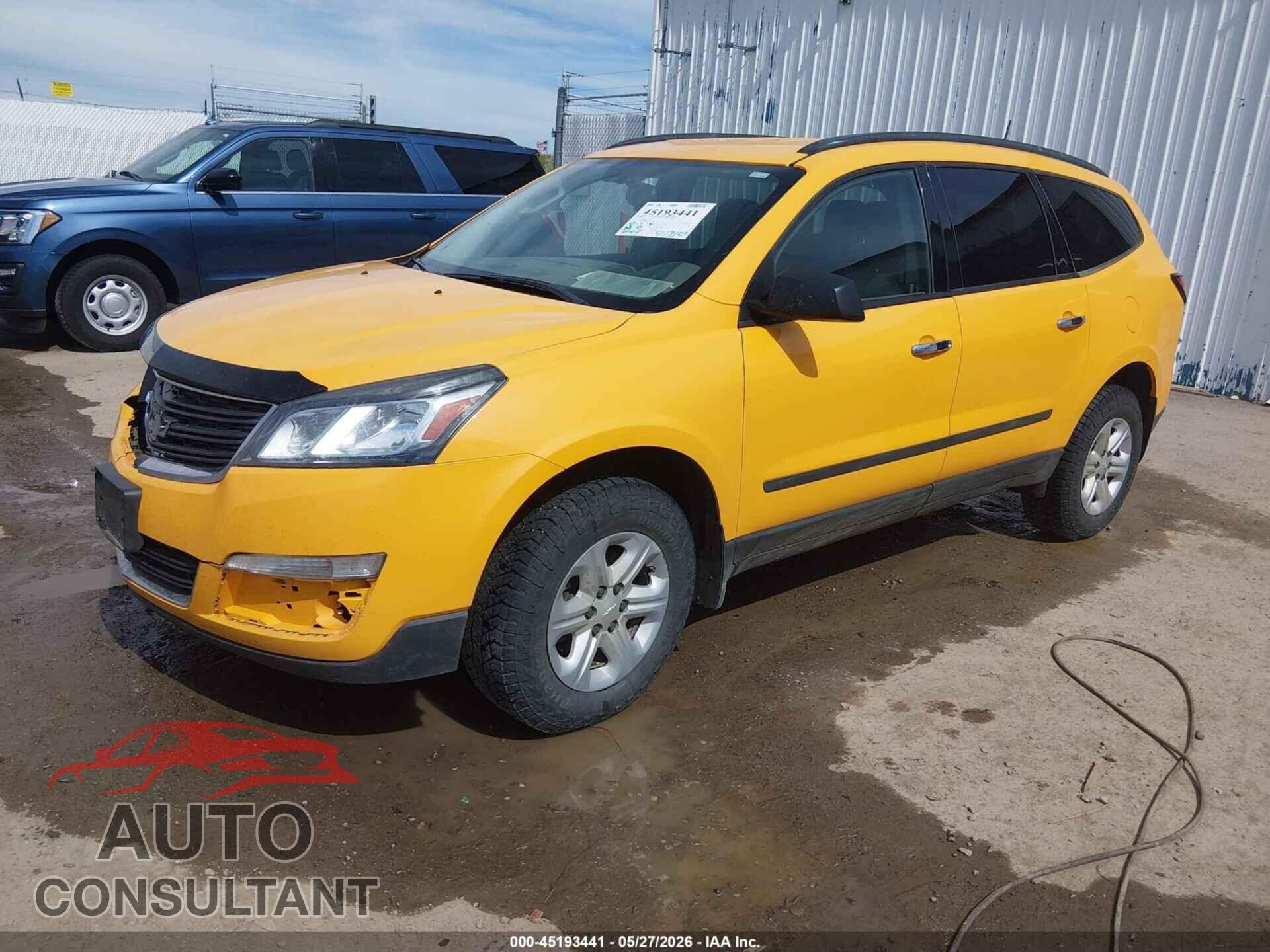 CHEVROLET TRAVERSE 2016 - 1GNKVFED5GJ320046