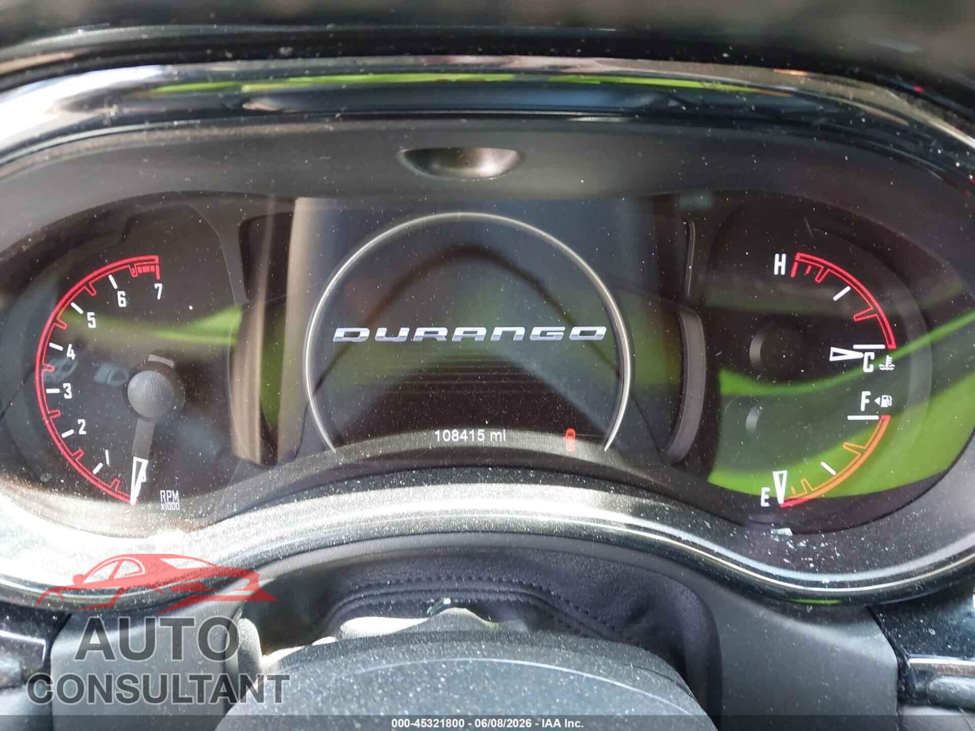 DODGE DURANGO 2021 - 1C4RDHAG6MC540799
