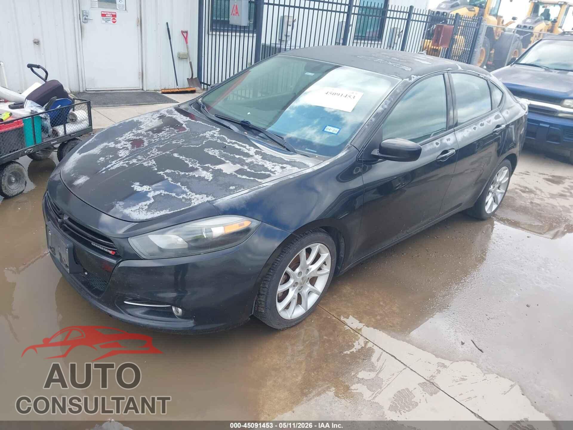 DODGE DART 2013 - 1C3CDFBA6DD288510