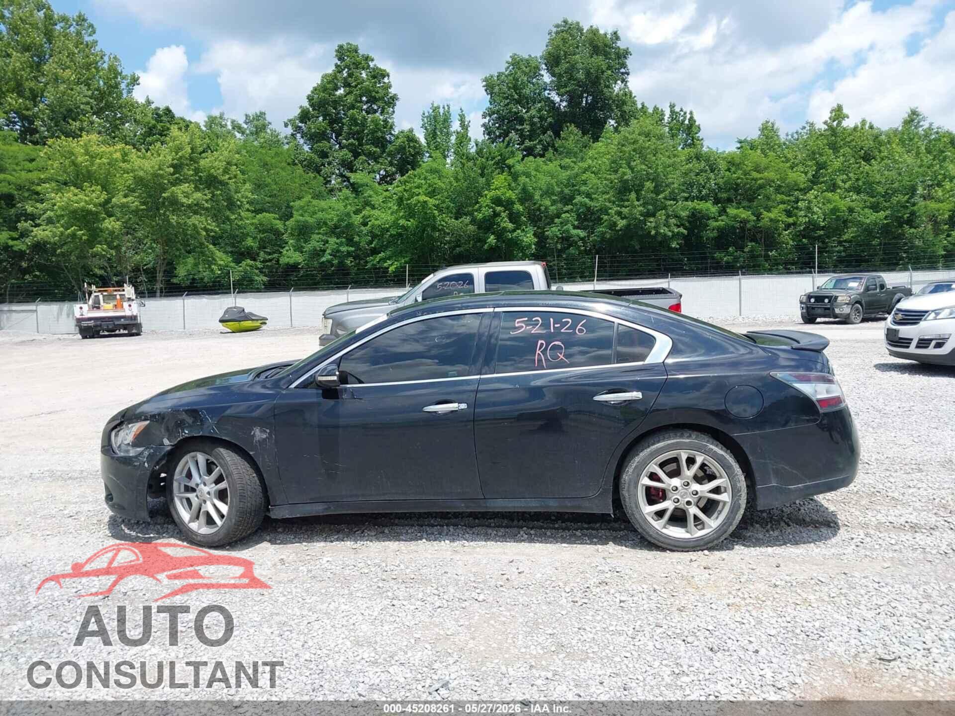 NISSAN MAXIMA 2012 - 1N4AA5AP1CC861819