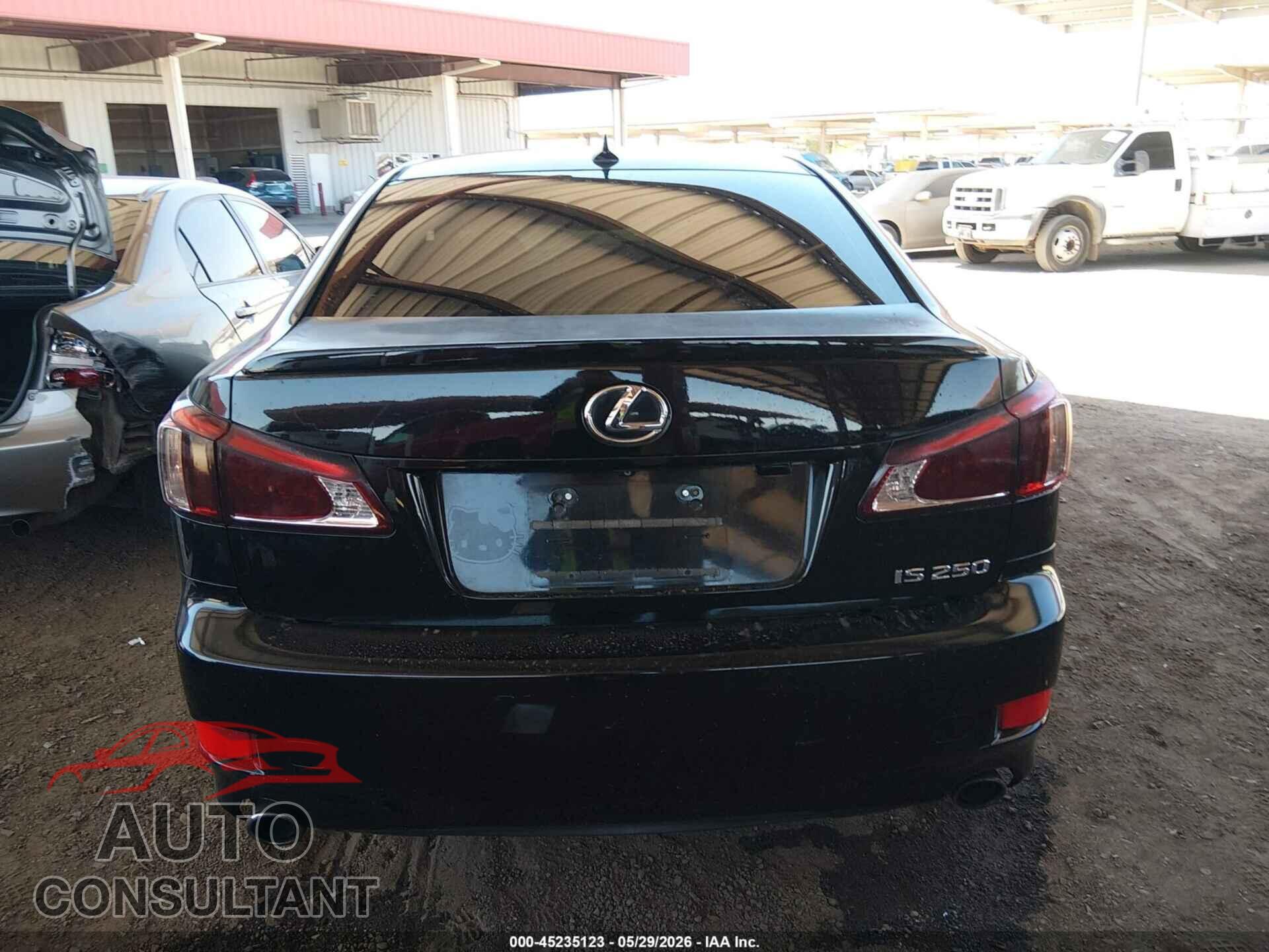 LEXUS IS 250 2011 - JTHBF5C24B5154698
