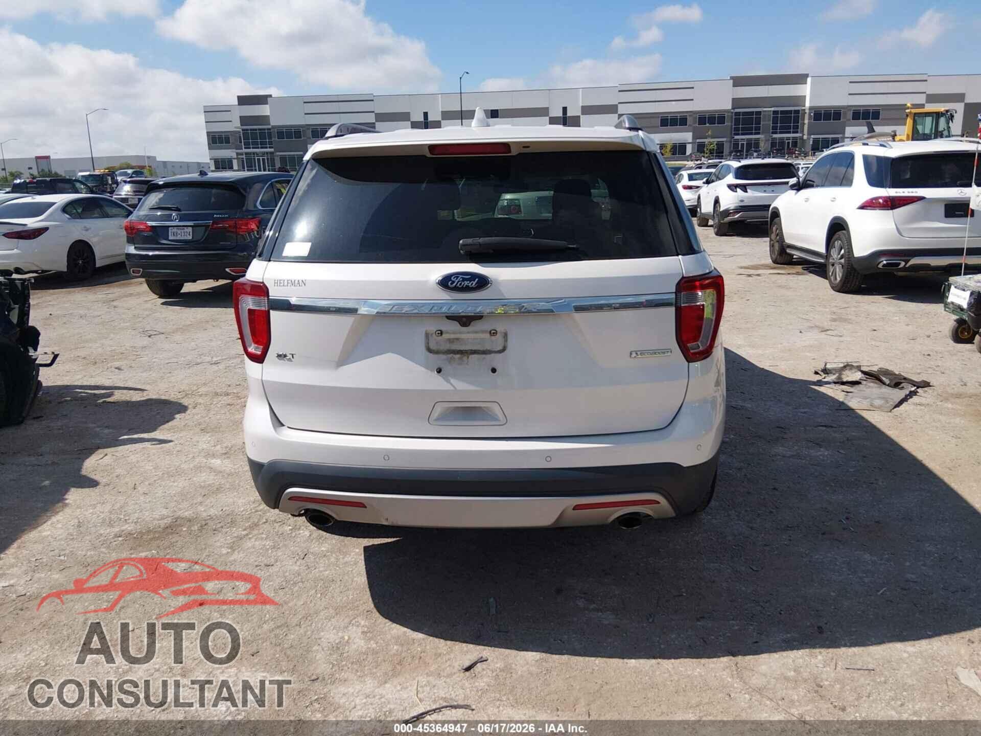 FORD EXPLORER 2017 - 1FM5K7DH2HGD86170