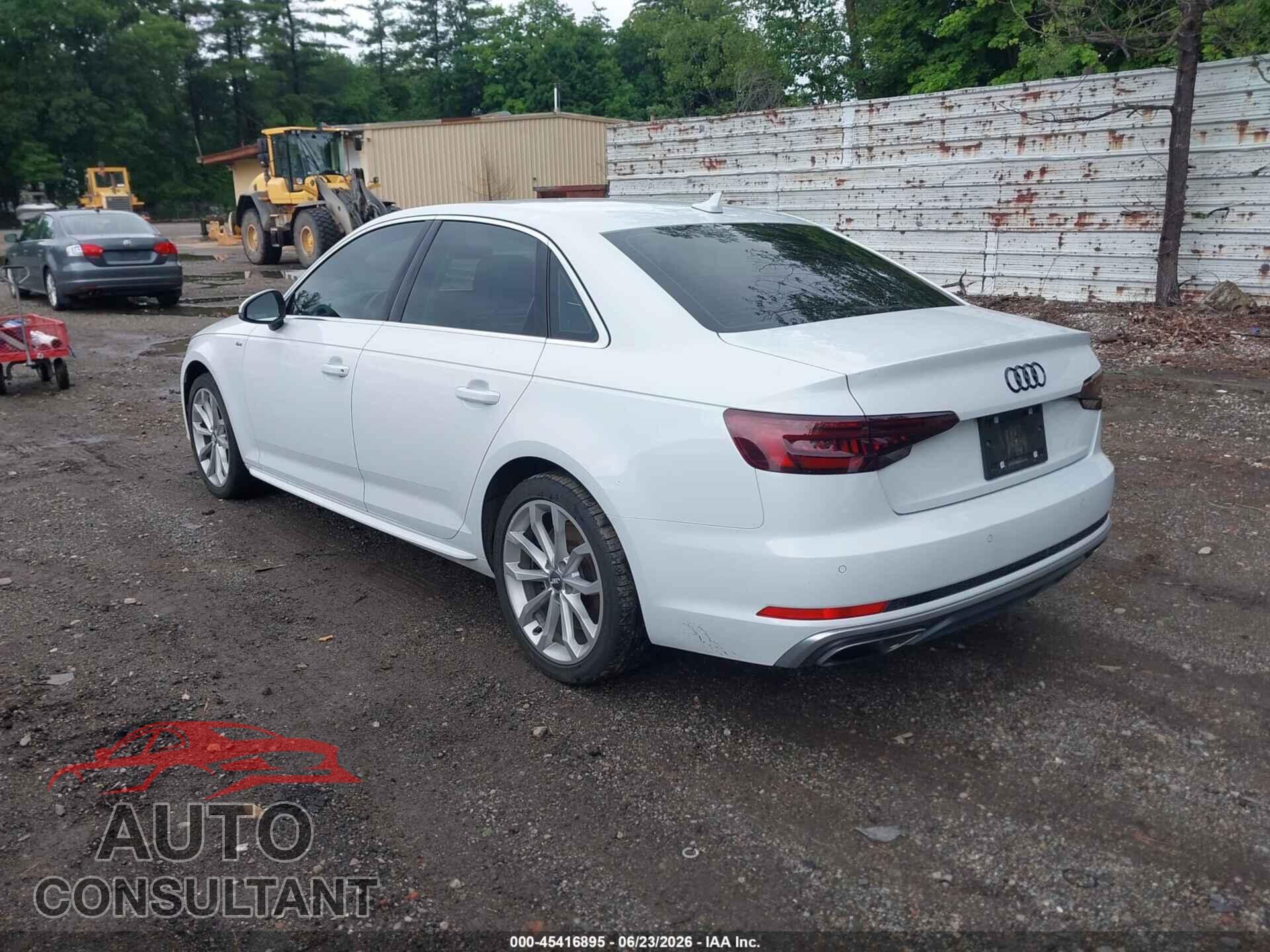 AUDI A4 2019 - WAUENAF41KN002804