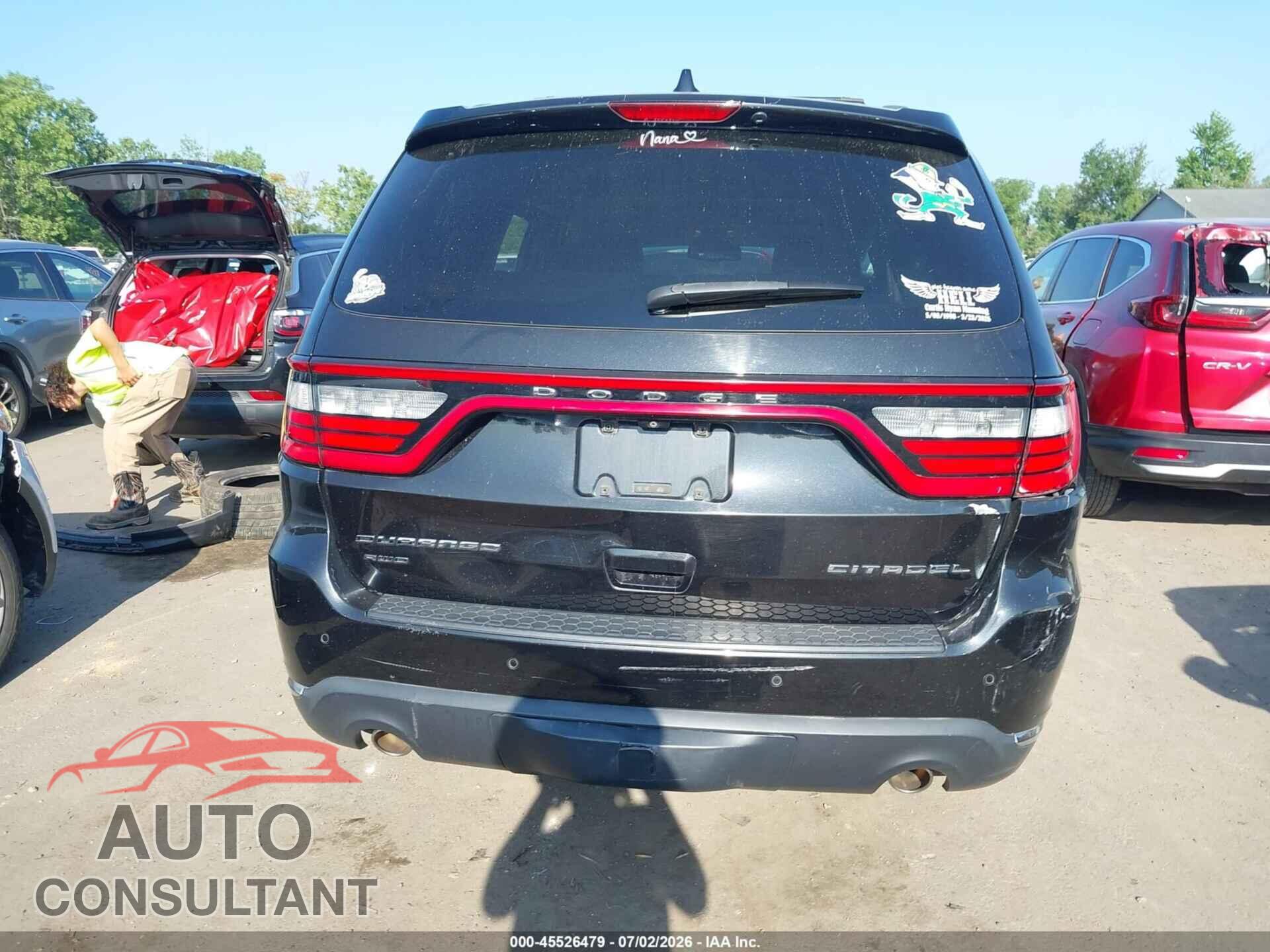 DODGE DURANGO 2015 - 1C4RDJEGXFC908261