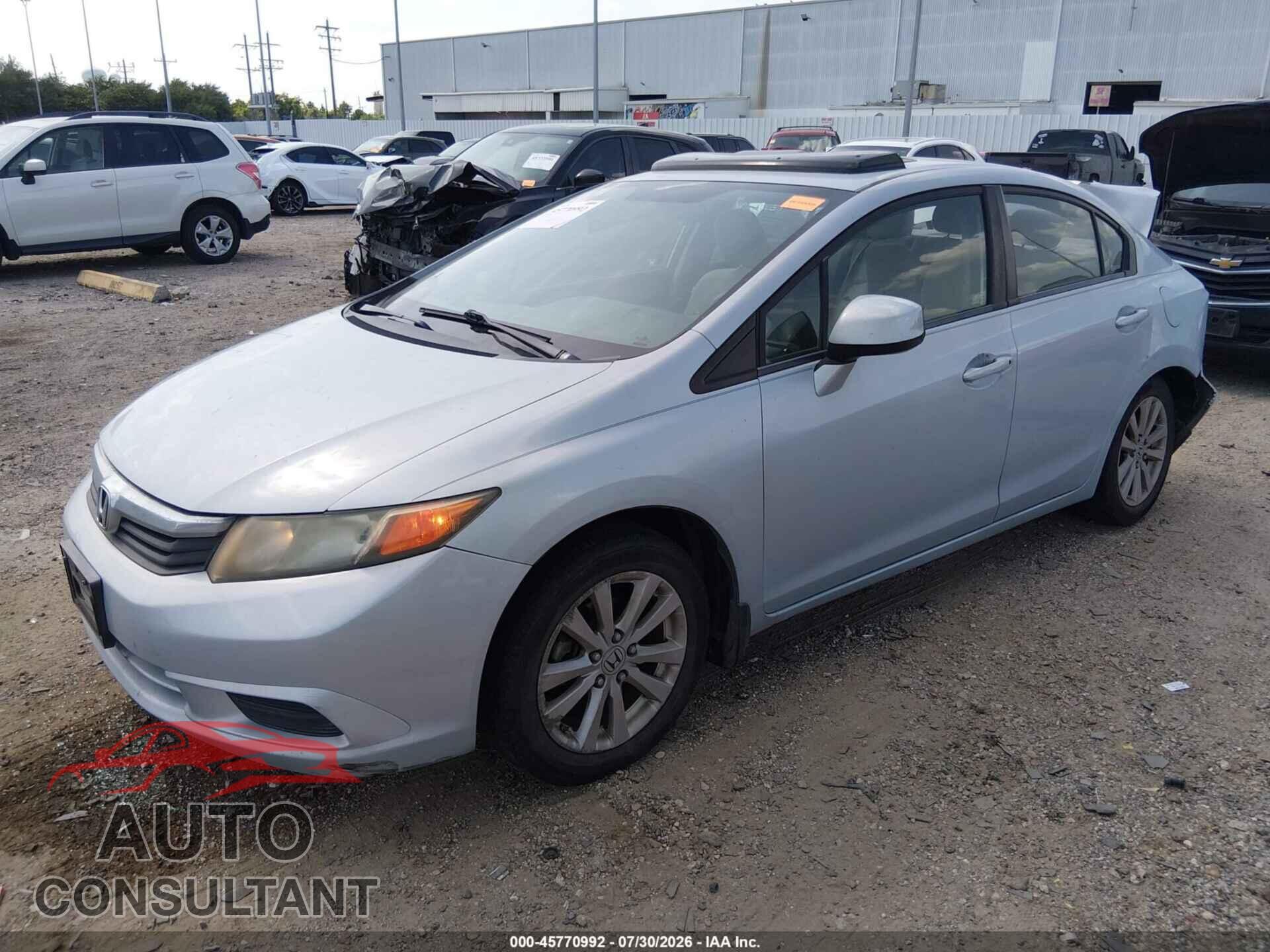 HONDA CIVIC 2012 - 2HGFB2F87CH512868