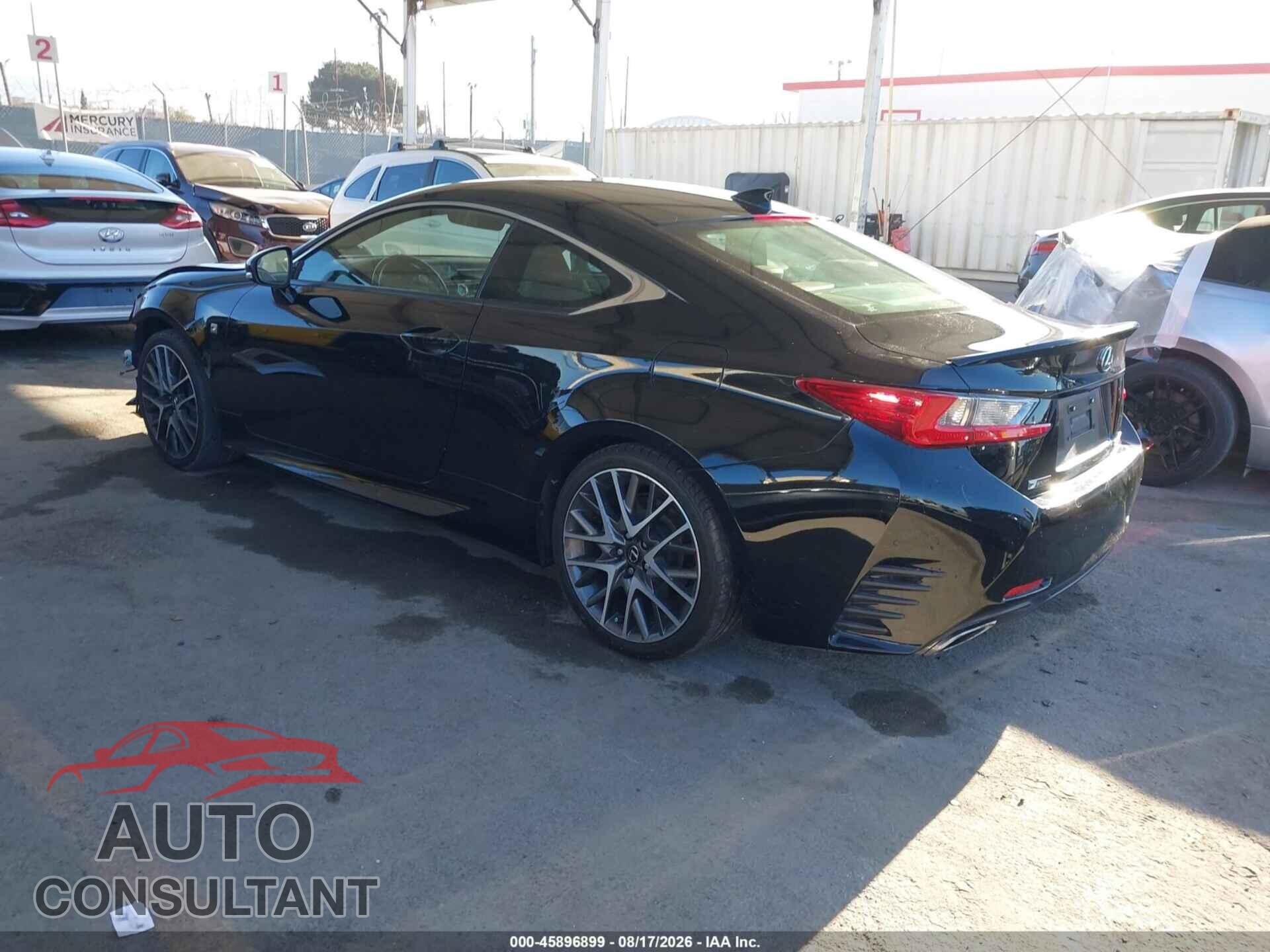 LEXUS RC 350 2015 - JTHHE5BC6F5004556