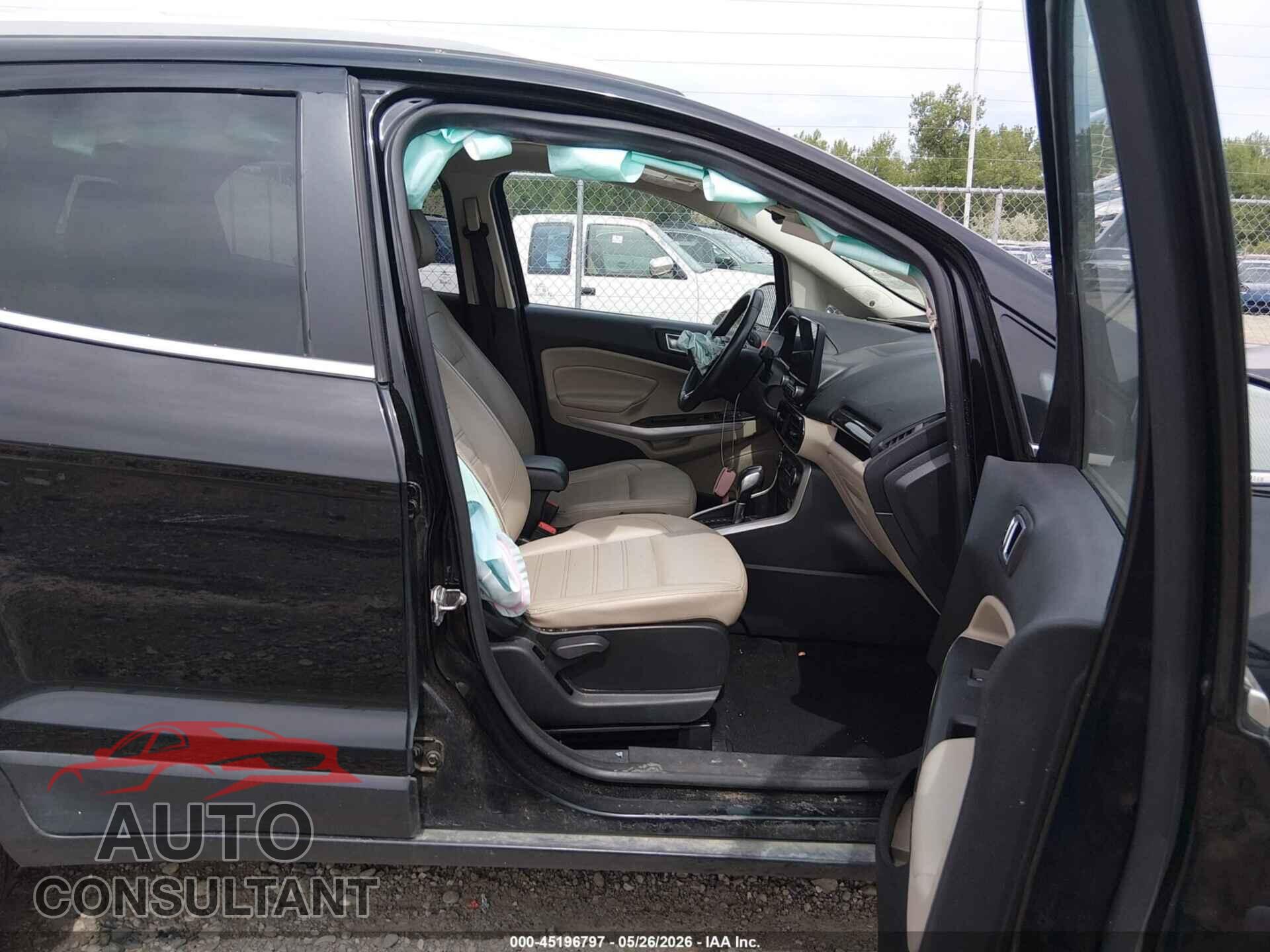 FORD ECOSPORT 2021 - MAJ6S3KL7MC402525