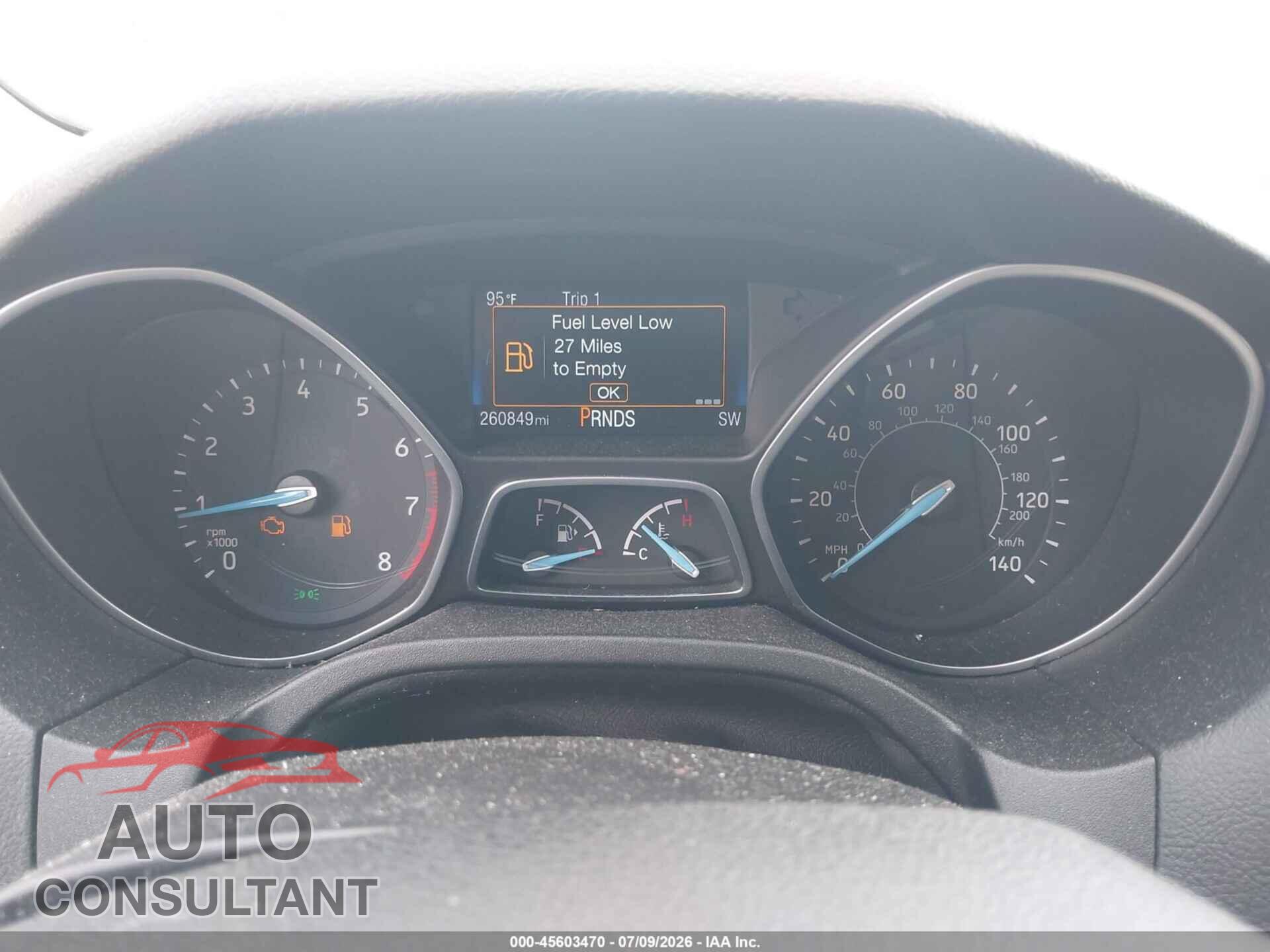 FORD FOCUS 2017 - 1FADP3M25HL203749