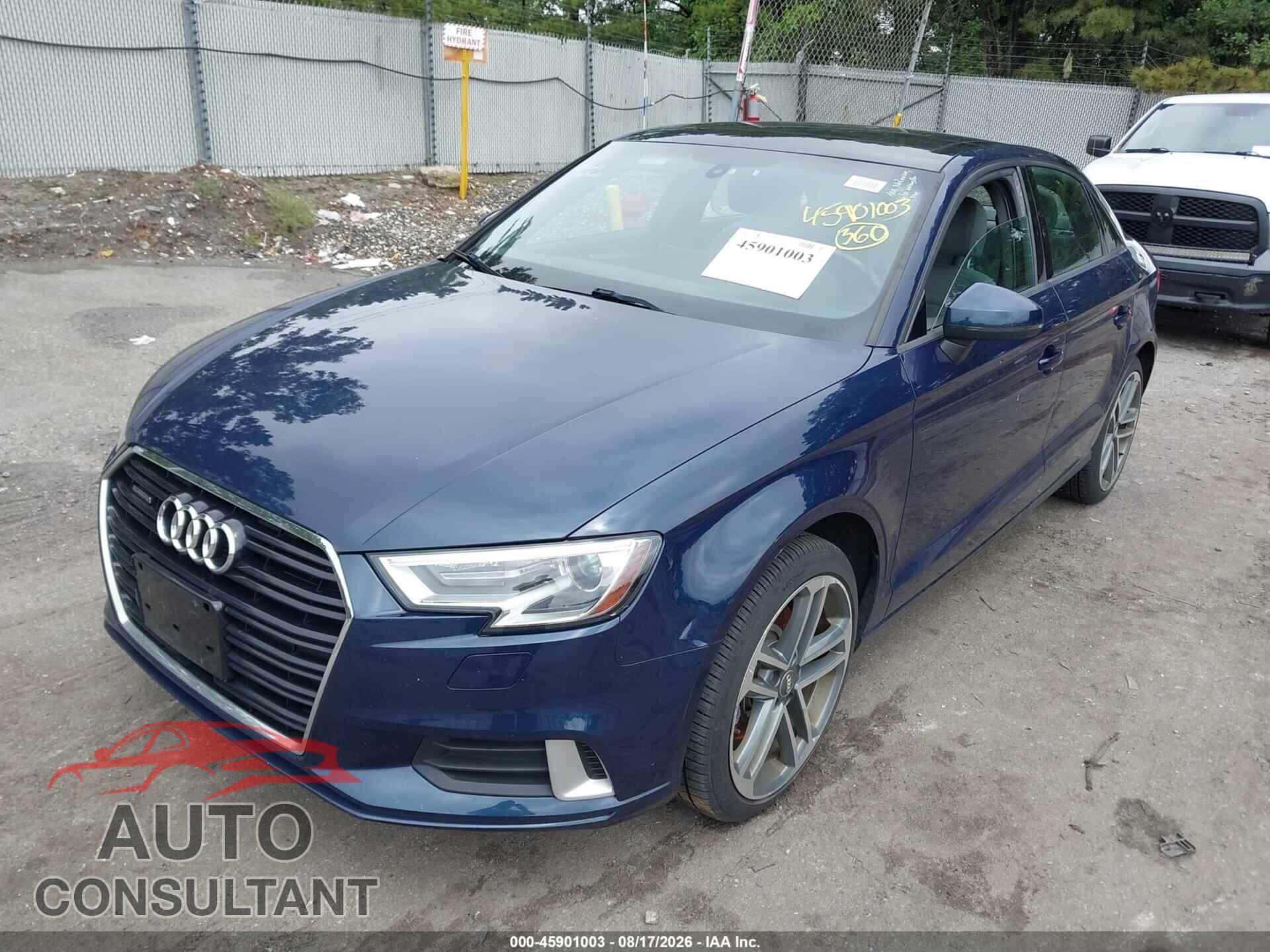 AUDI A3 2017 - WAUB8GFF3H1058029