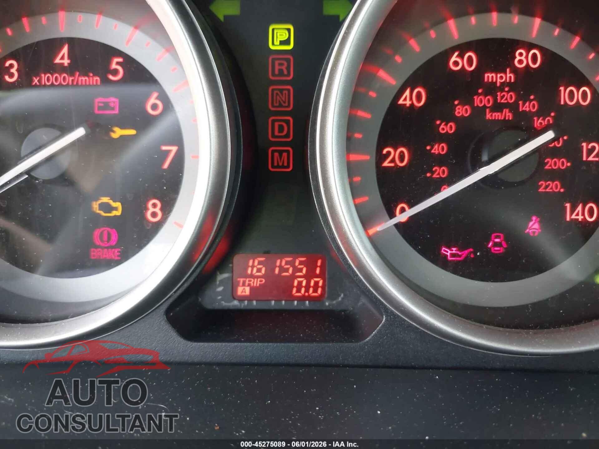 MAZDA CX-9 2011 - JM3TB2CA6B0326466