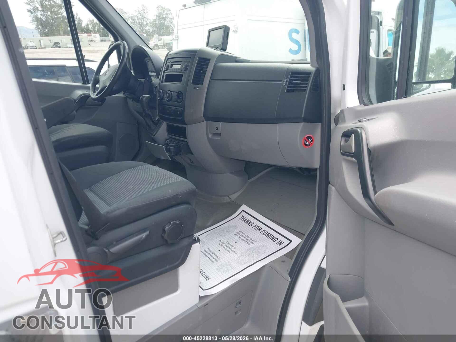 MERCEDES-BENZ SPRINTER 2500 2013 - WD3PE7CC6D5726074