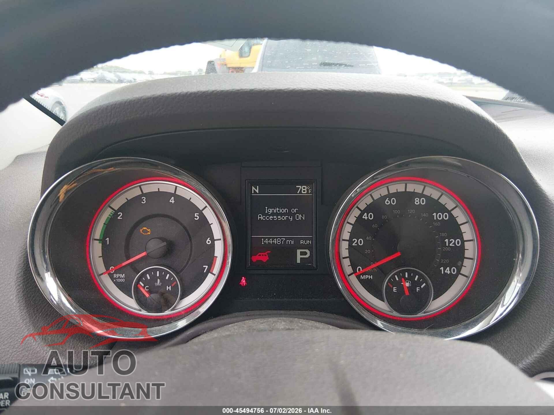 DODGE DURANGO 2013 - 1C4RDJDG2DC699029