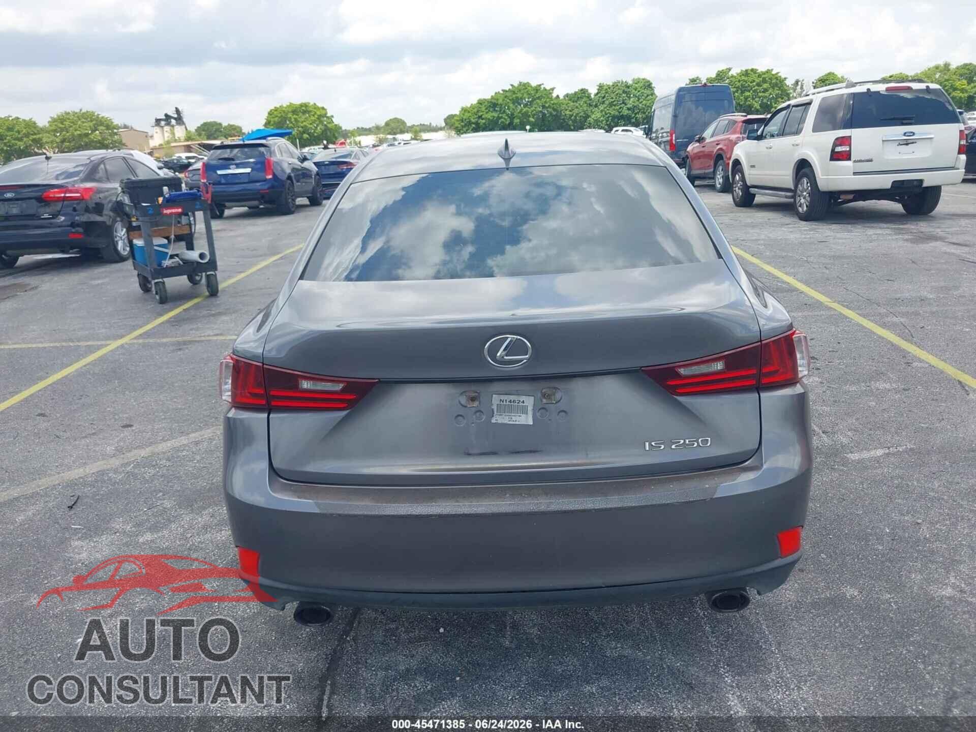 LEXUS IS 250 2014 - JTHBF1D23E5027789