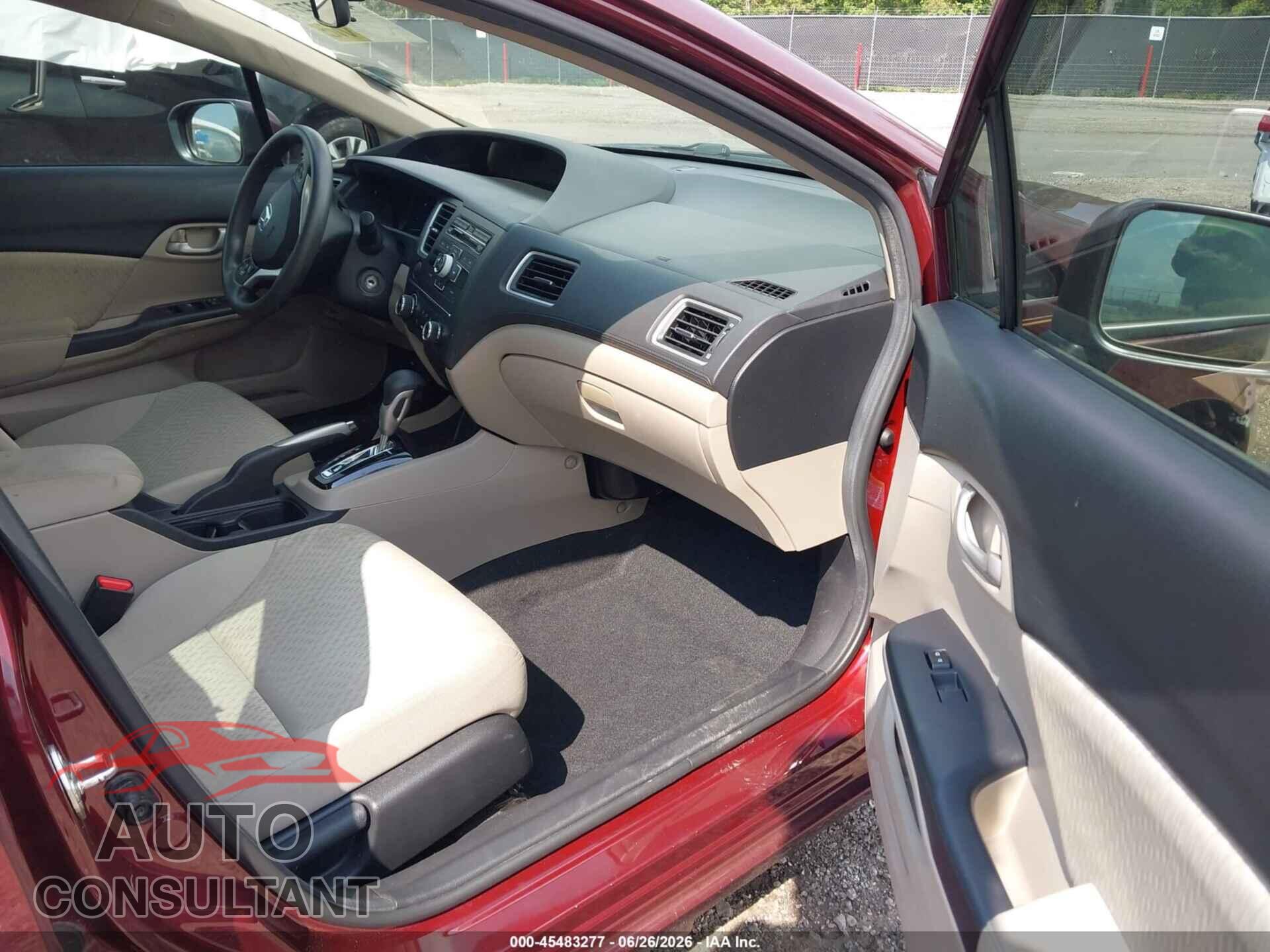 HONDA CIVIC 2014 - 2HGFB2F56EH510859