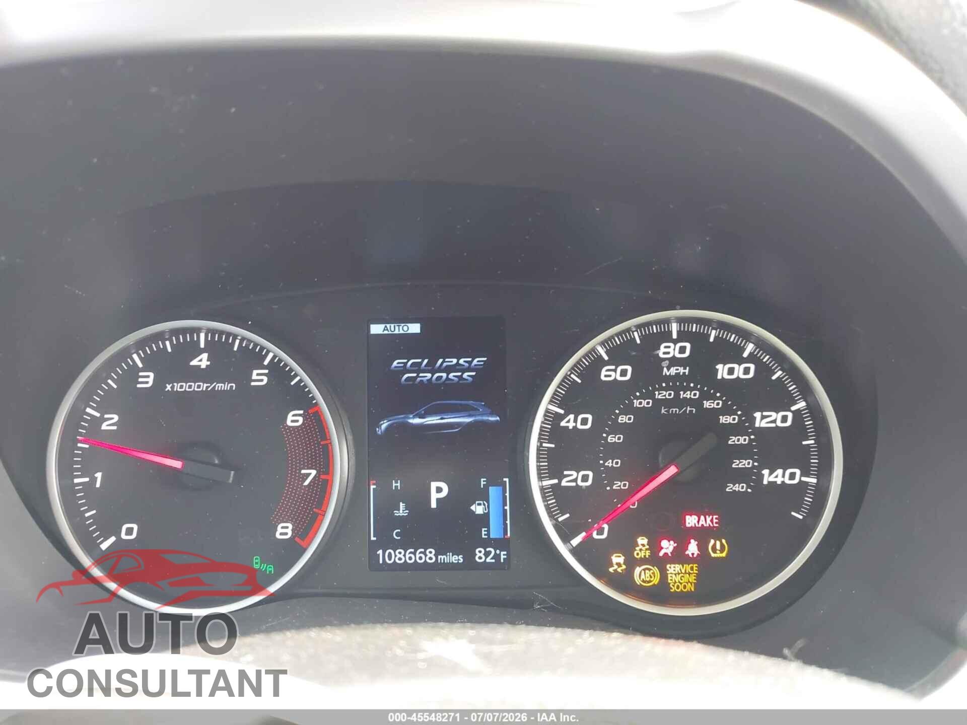 MITSUBISHI ECLIPSE CROSS 2019 - JA4AT5AA6KZ052211