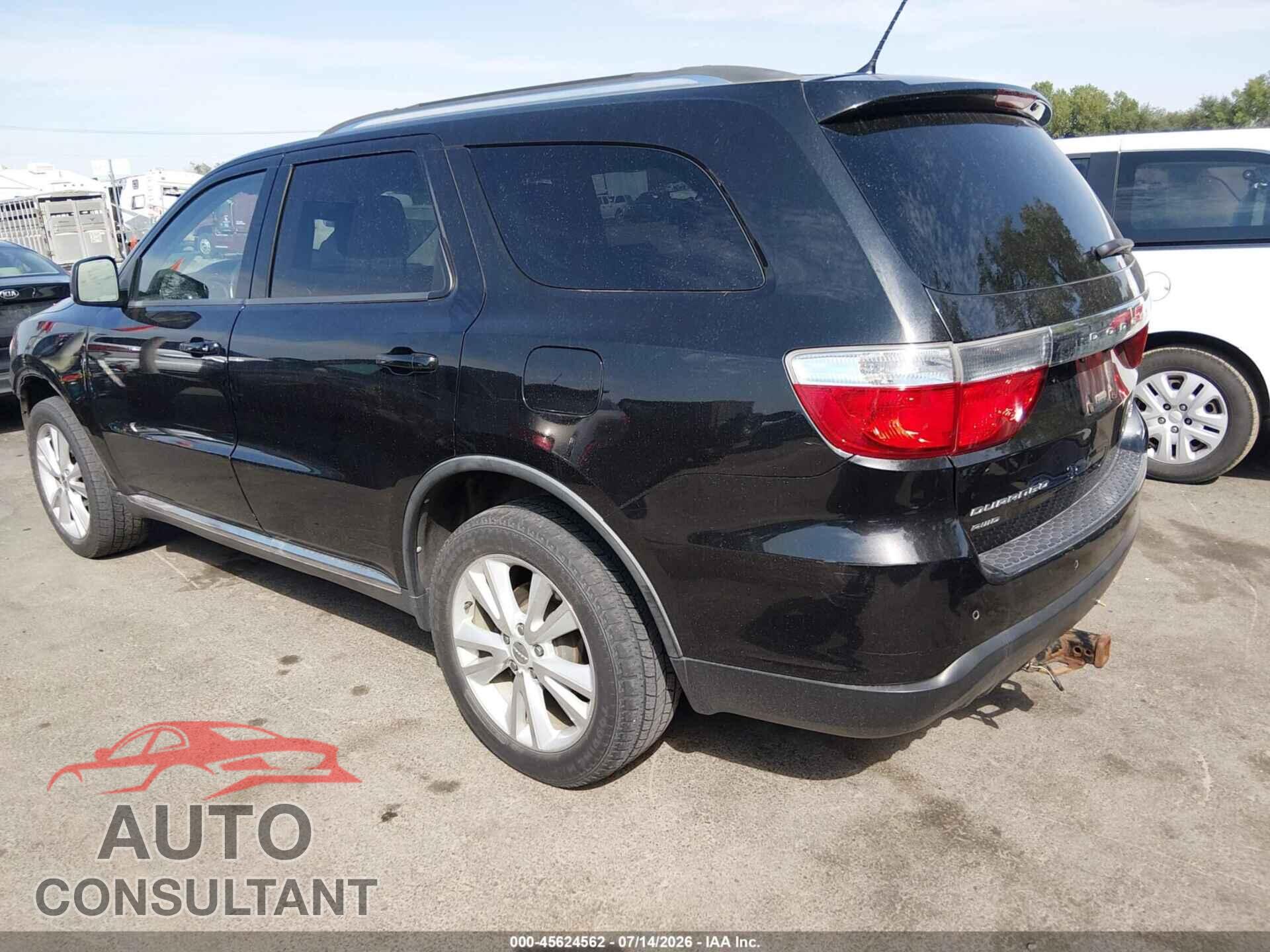 DODGE DURANGO 2012 - 1C4RDJDG6CC169127