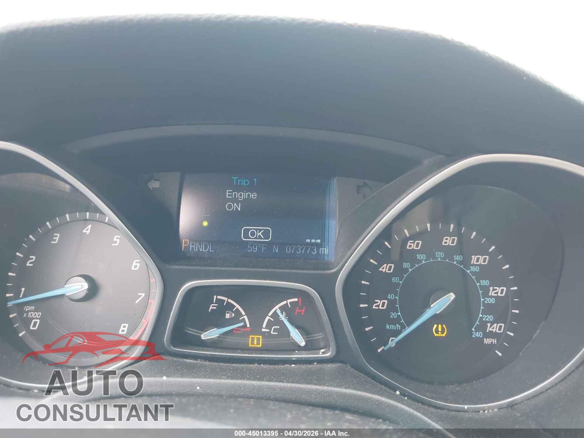 FORD FOCUS 2013 - 1FADP3F22DL303346