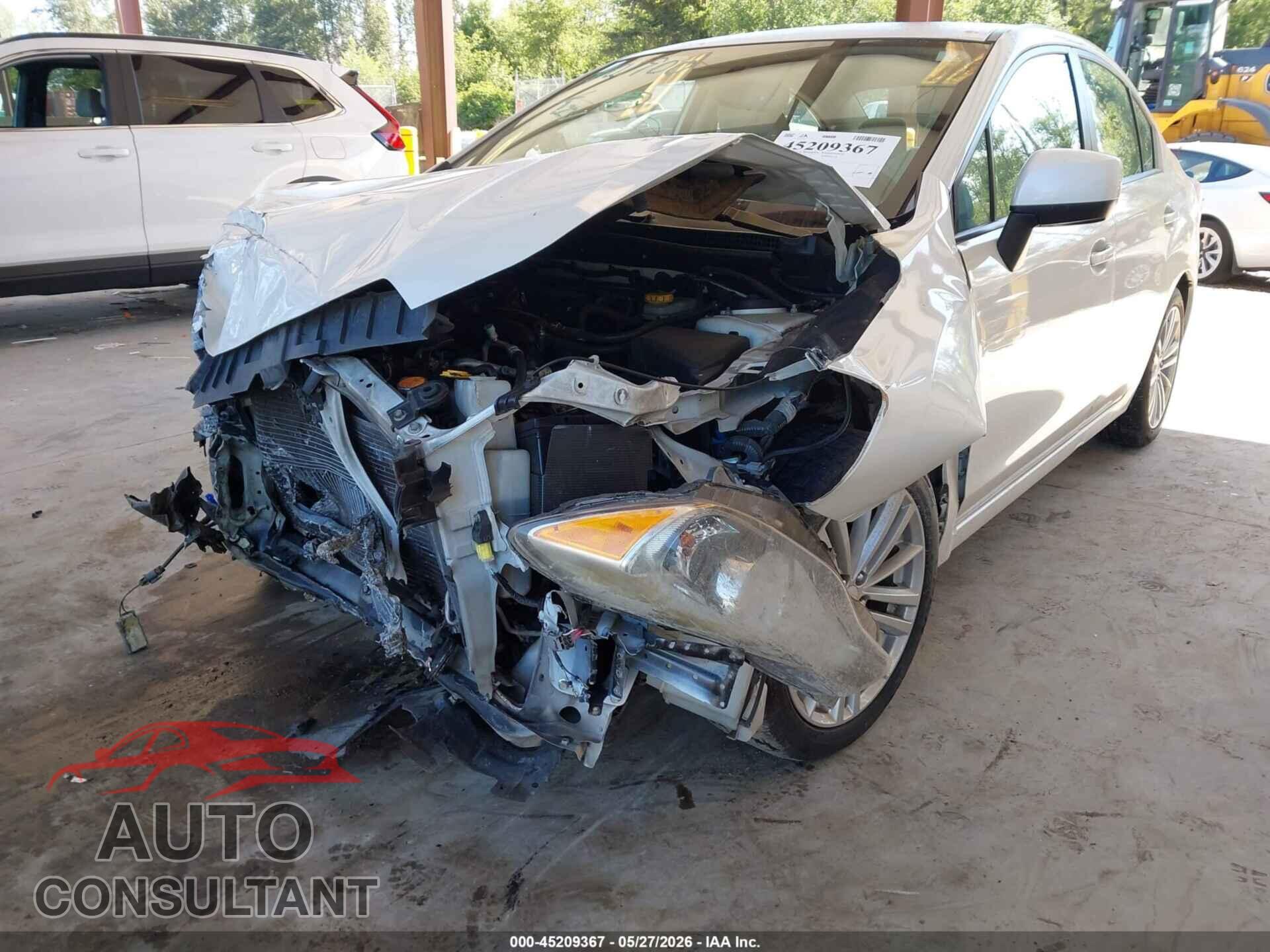 SUBARU IMPREZA 2012 - JF1GJAE68CH007353