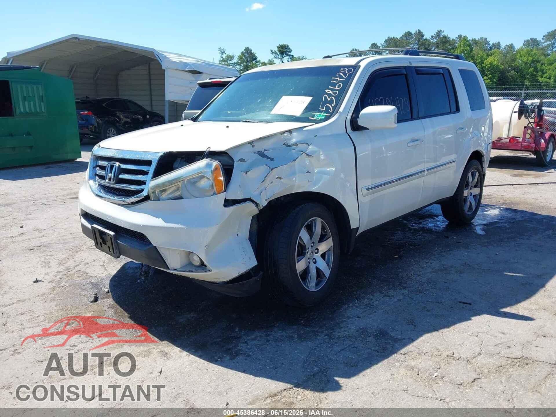 HONDA PILOT 2014 - 5FNYF4H9XEB007784