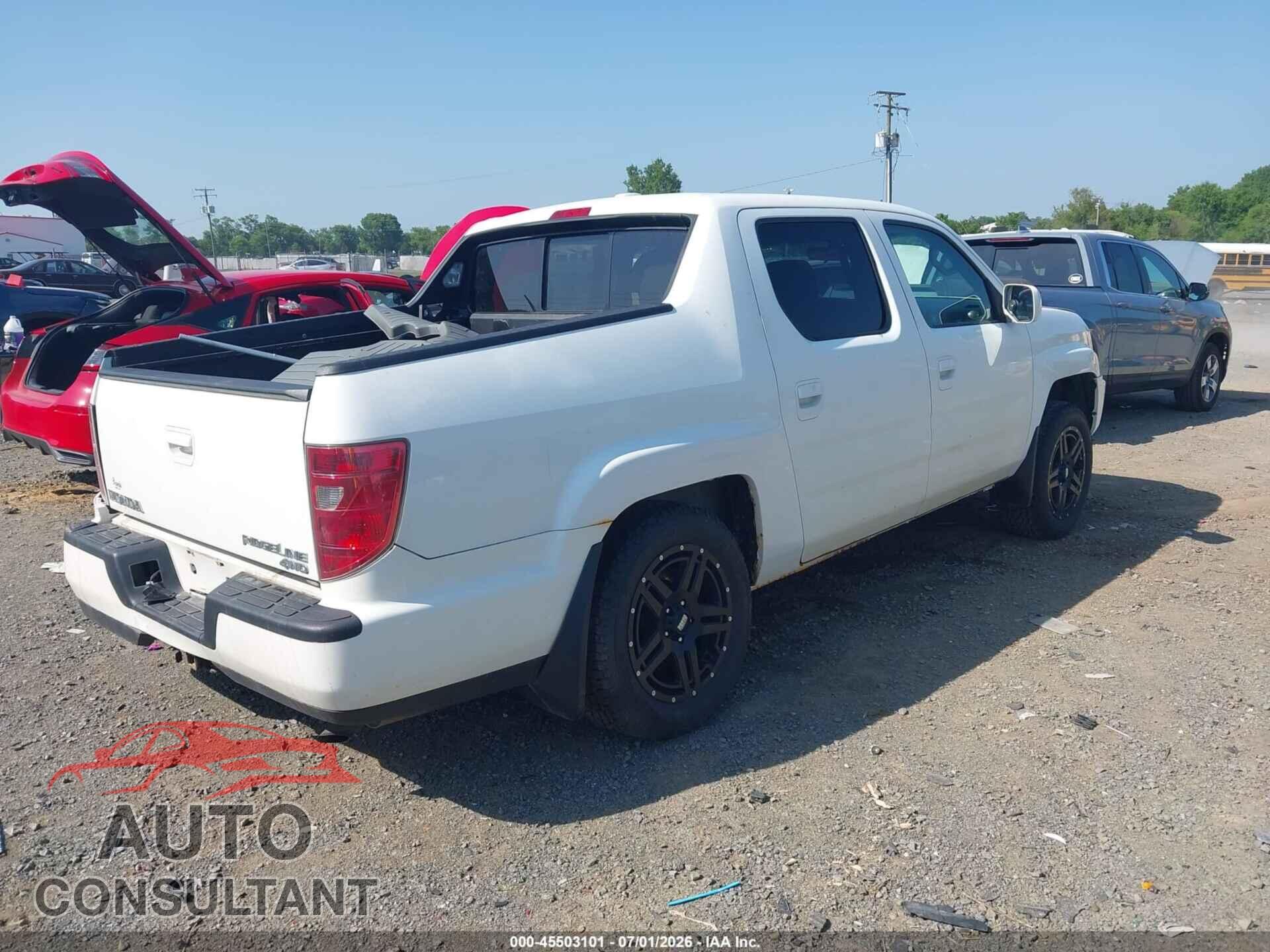 HONDA RIDGELINE 2011 - 5FPYK1F59BB007563