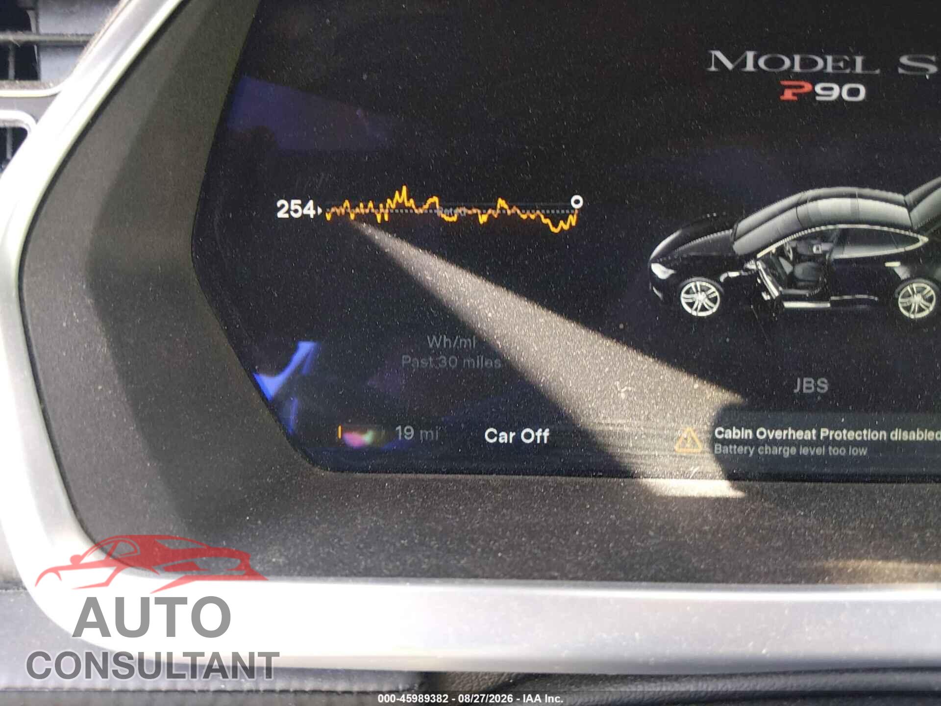 TESLA MODEL S 2012 - 5YJSA1DP0CFP02540