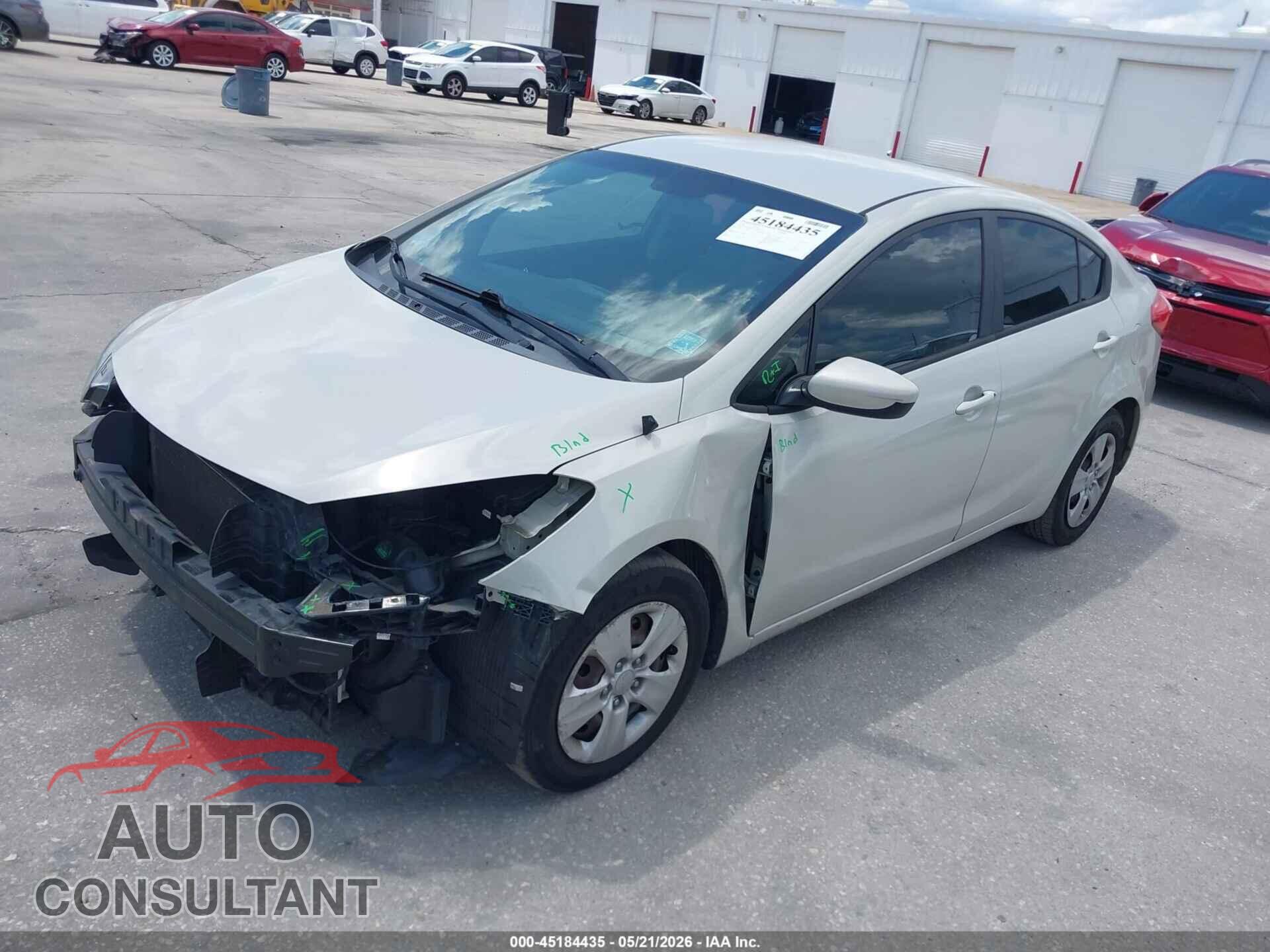 KIA FORTE 2014 - KNAFK4A67E5253029