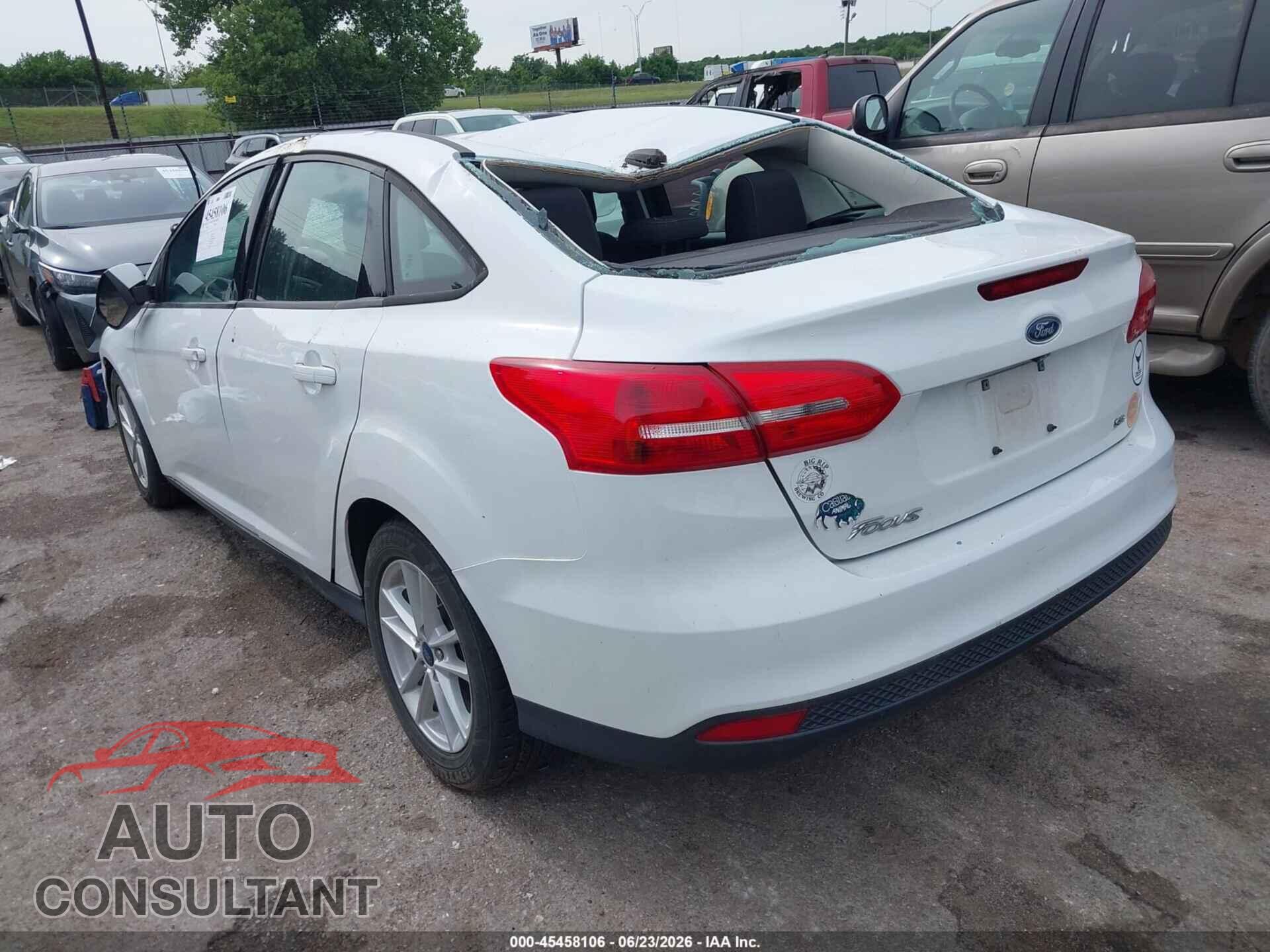 FORD FOCUS 2018 - 1FADP3F25JL269897