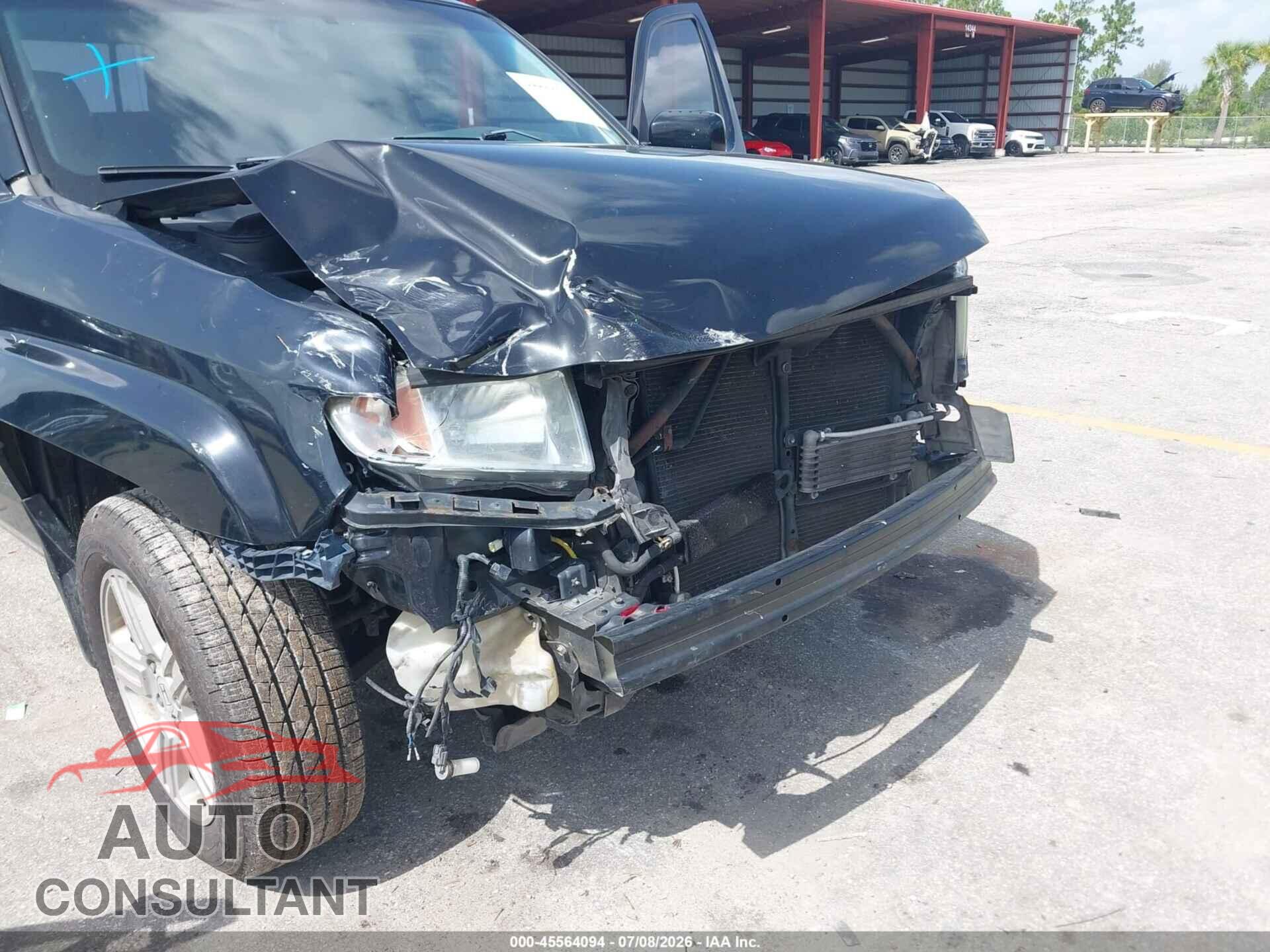 HONDA RIDGELINE 2011 - 5FPYK1F55BB010833