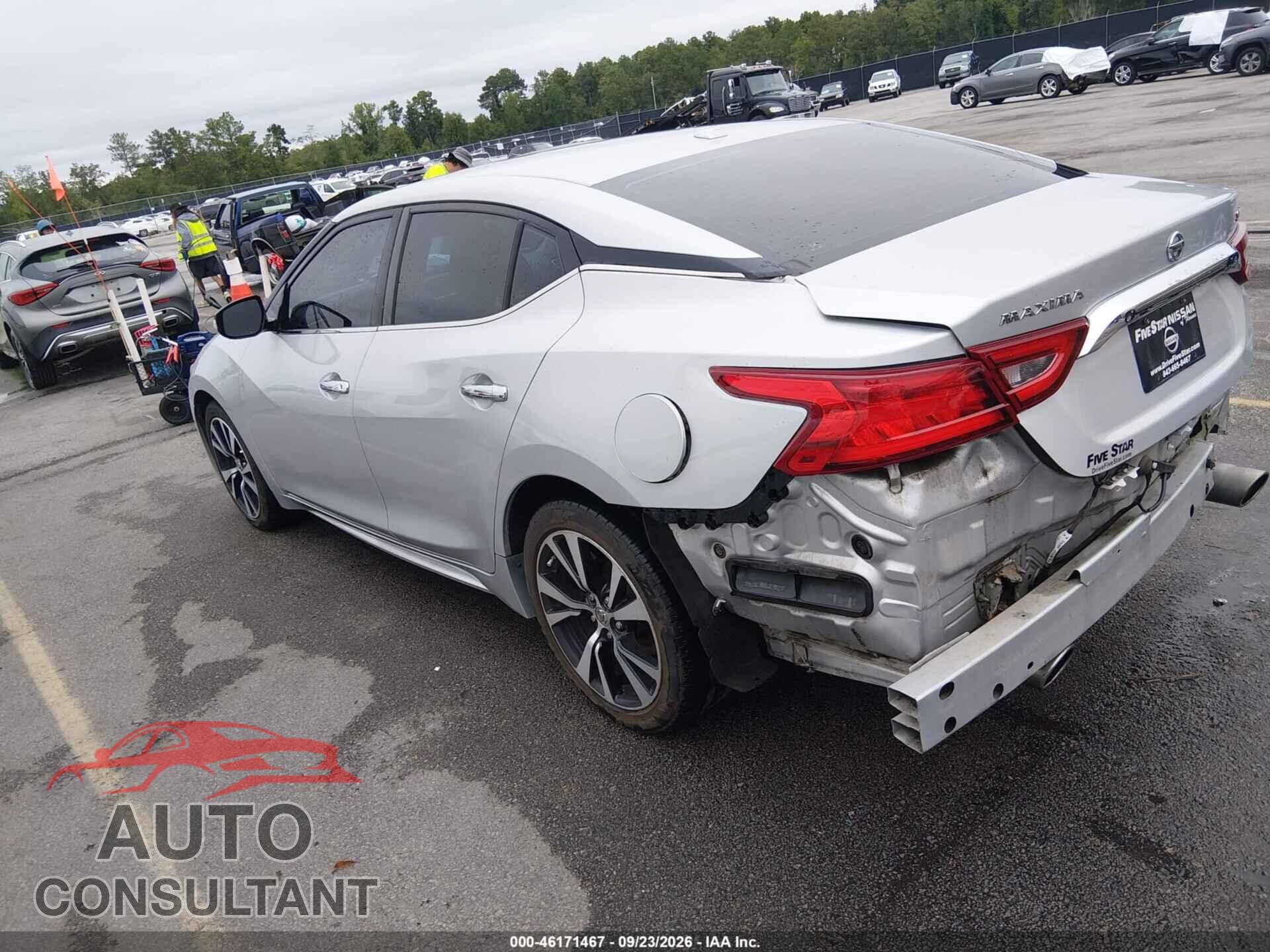 NISSAN MAXIMA 2018 - 1N4AA6AP1JC374431