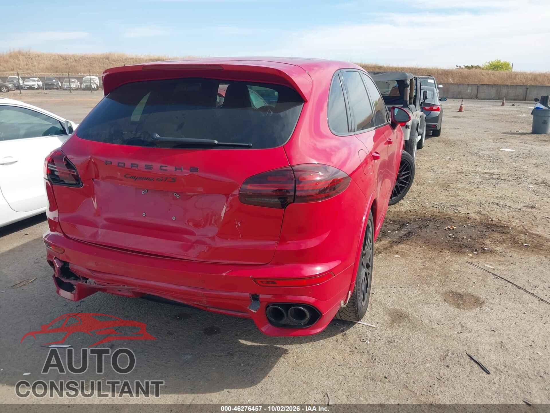 PORSCHE CAYENNE 2016 - WP1AD2A20GLA72635