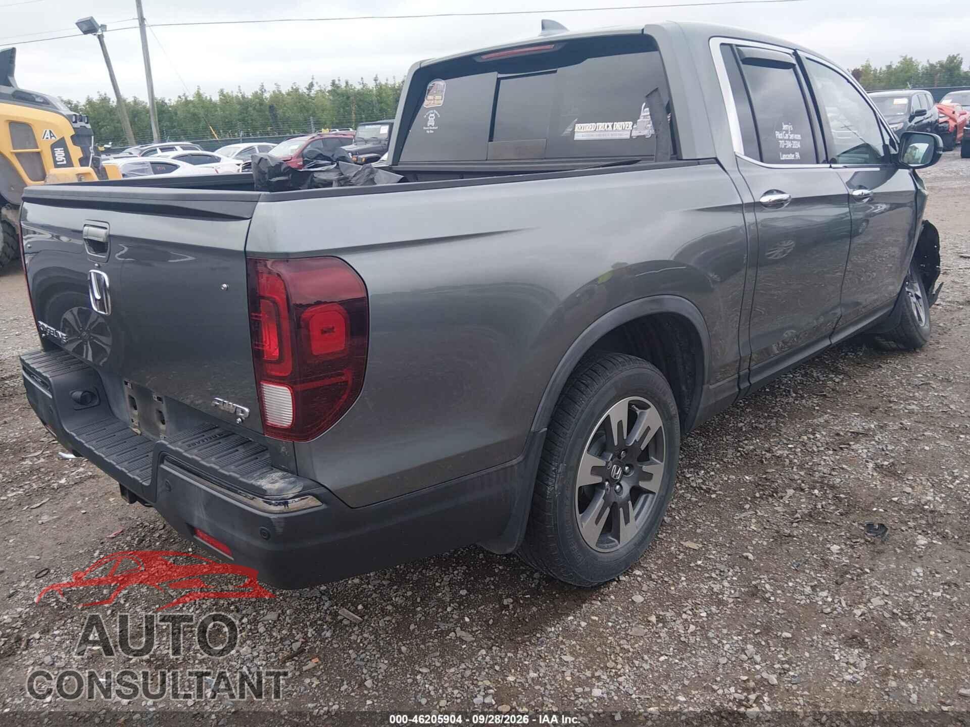 HONDA RIDGELINE 2017 - 5FPYK3F76HB032460