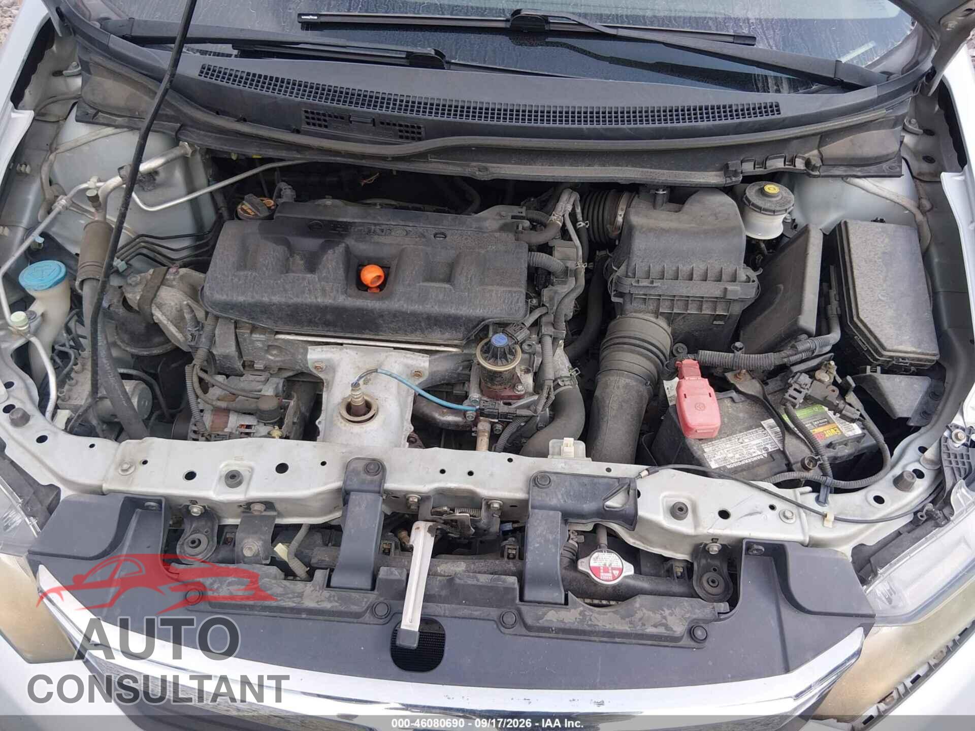 HONDA CIVIC 2012 - 19XFB2F5XCE078879